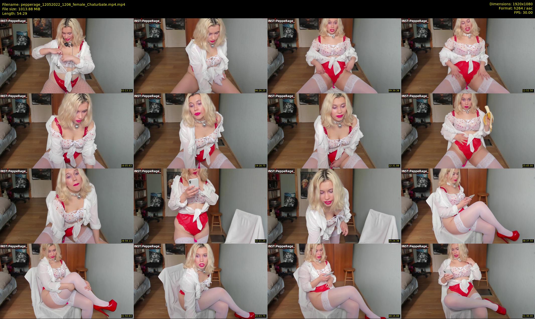 pepperage — 55 minute Chaturbate female cam show recording, 1080p, May 12, 2022