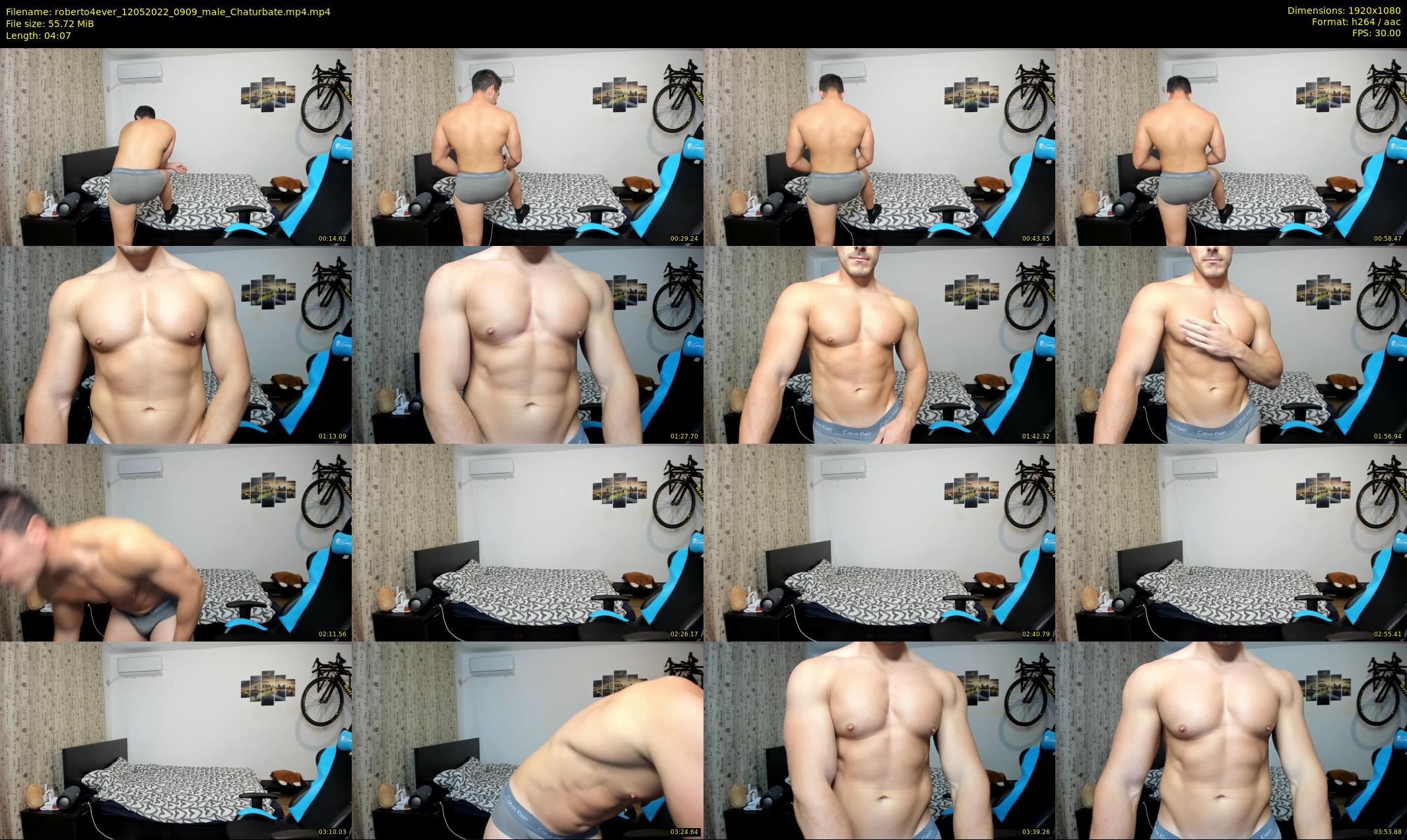 roberto4ever — 5 minute Chaturbate male cam show recording, 1080p, May 12, 2022