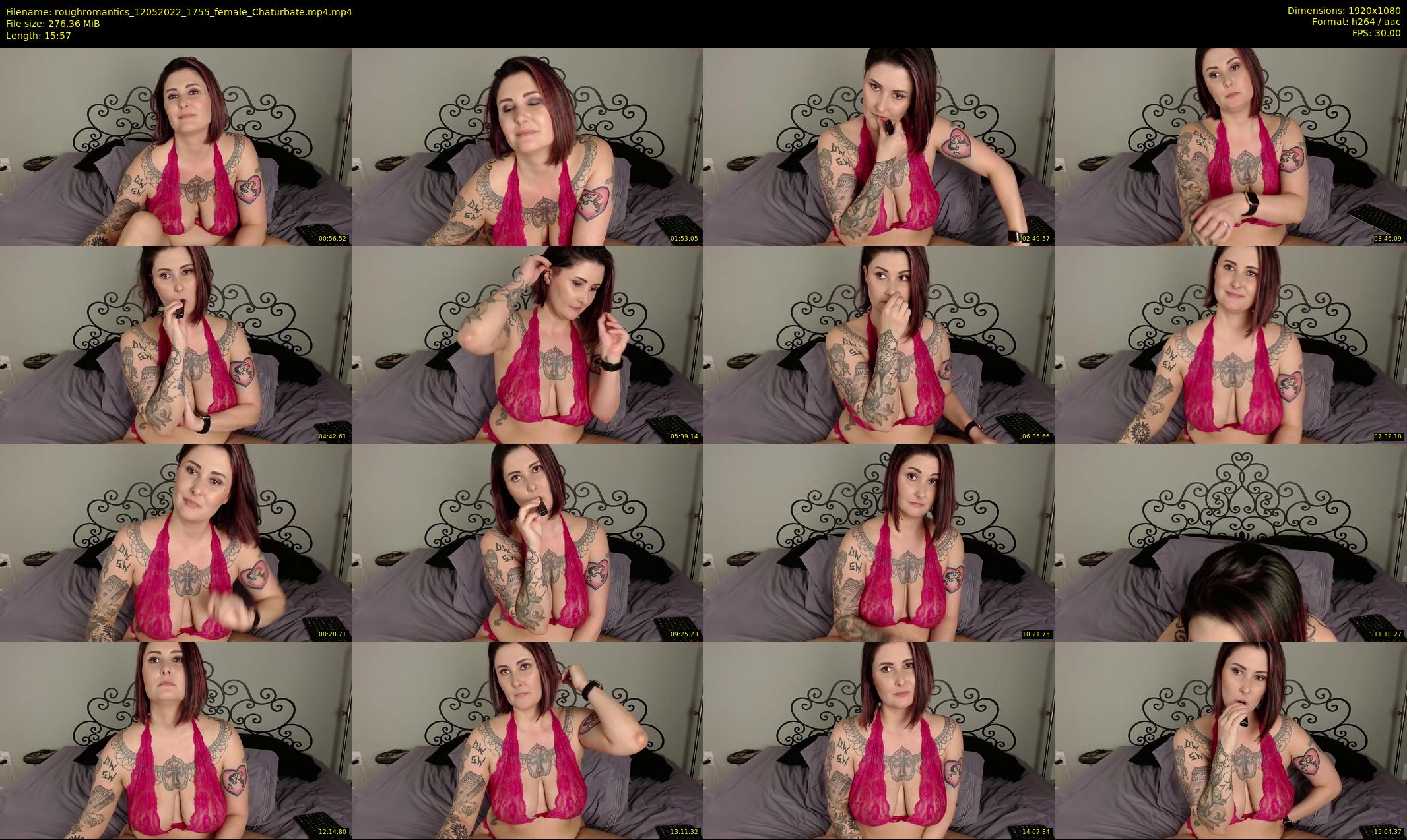 roughromantics — 16 minute Chaturbate couple cam show recording, 1080p, May 12, 2022