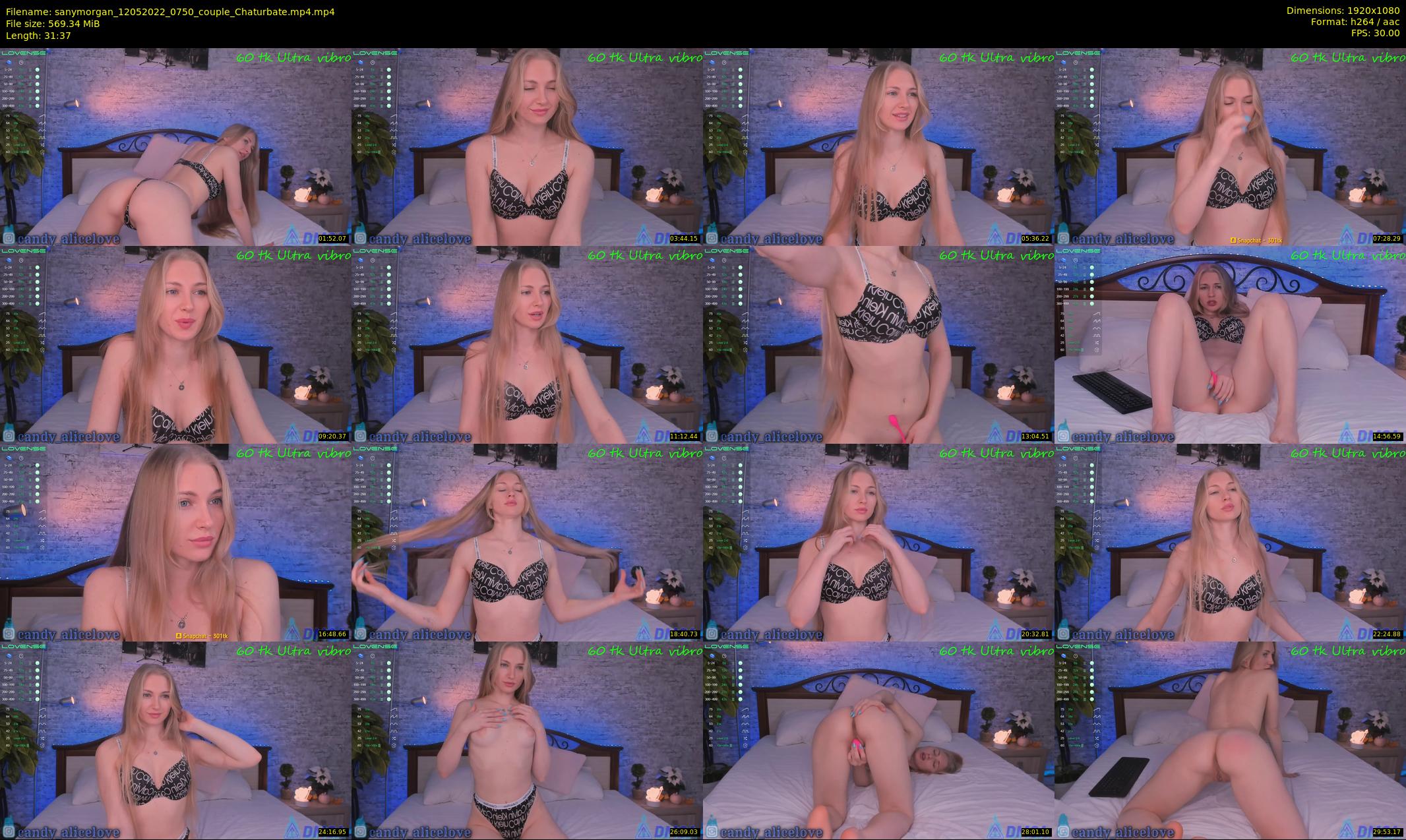 sanymorgan — 32 minute Chaturbate couple cam show recording, 1080p, May 12, 2022