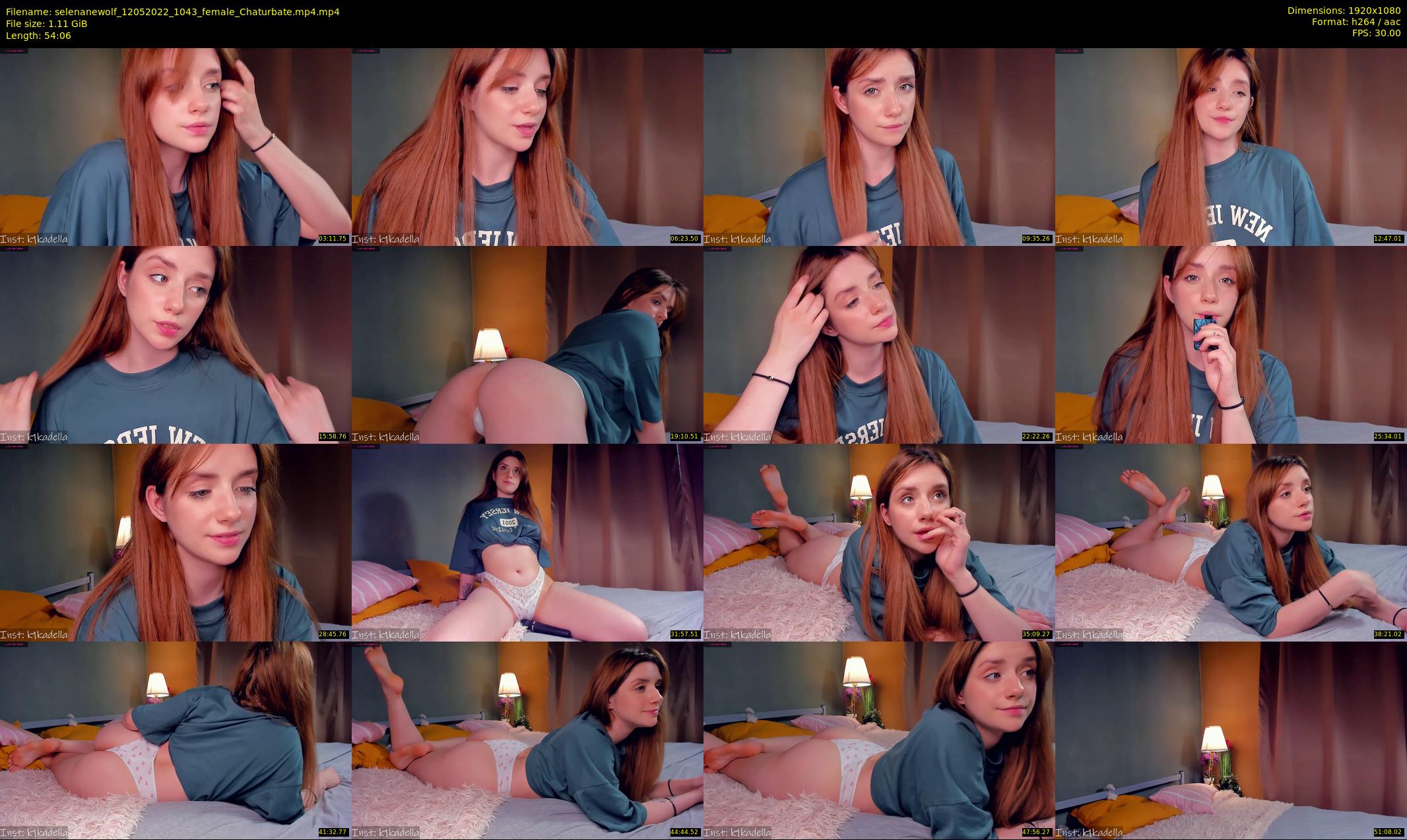 selenanewolf — 55 minute Chaturbate couple cam show recording, 1080p, May 12, 2022