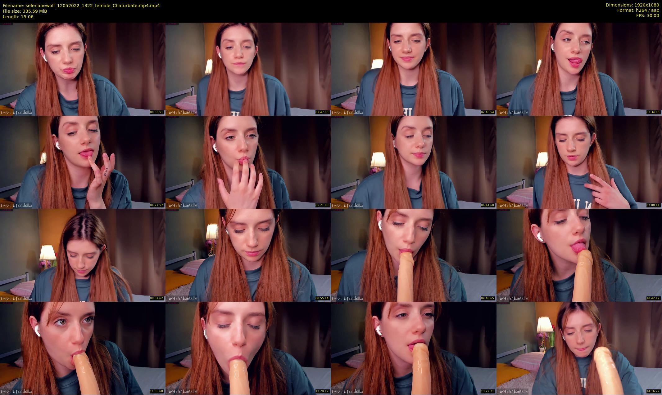 selenanewolf — 16 minute Chaturbate couple cam show recording, 1080p, May 12, 2022