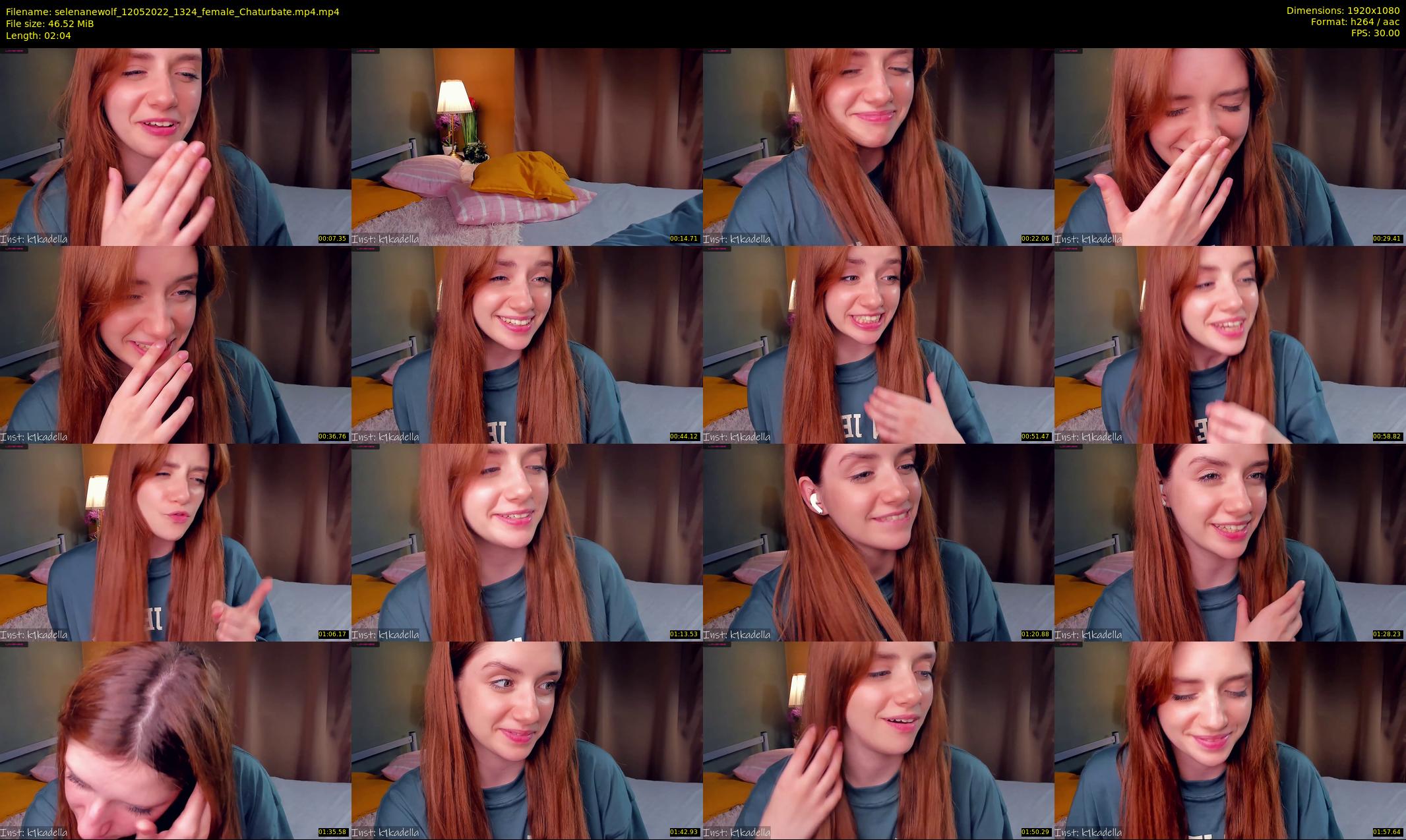 selenanewolf — 3 minute Chaturbate couple cam show recording, 1080p, May 12, 2022