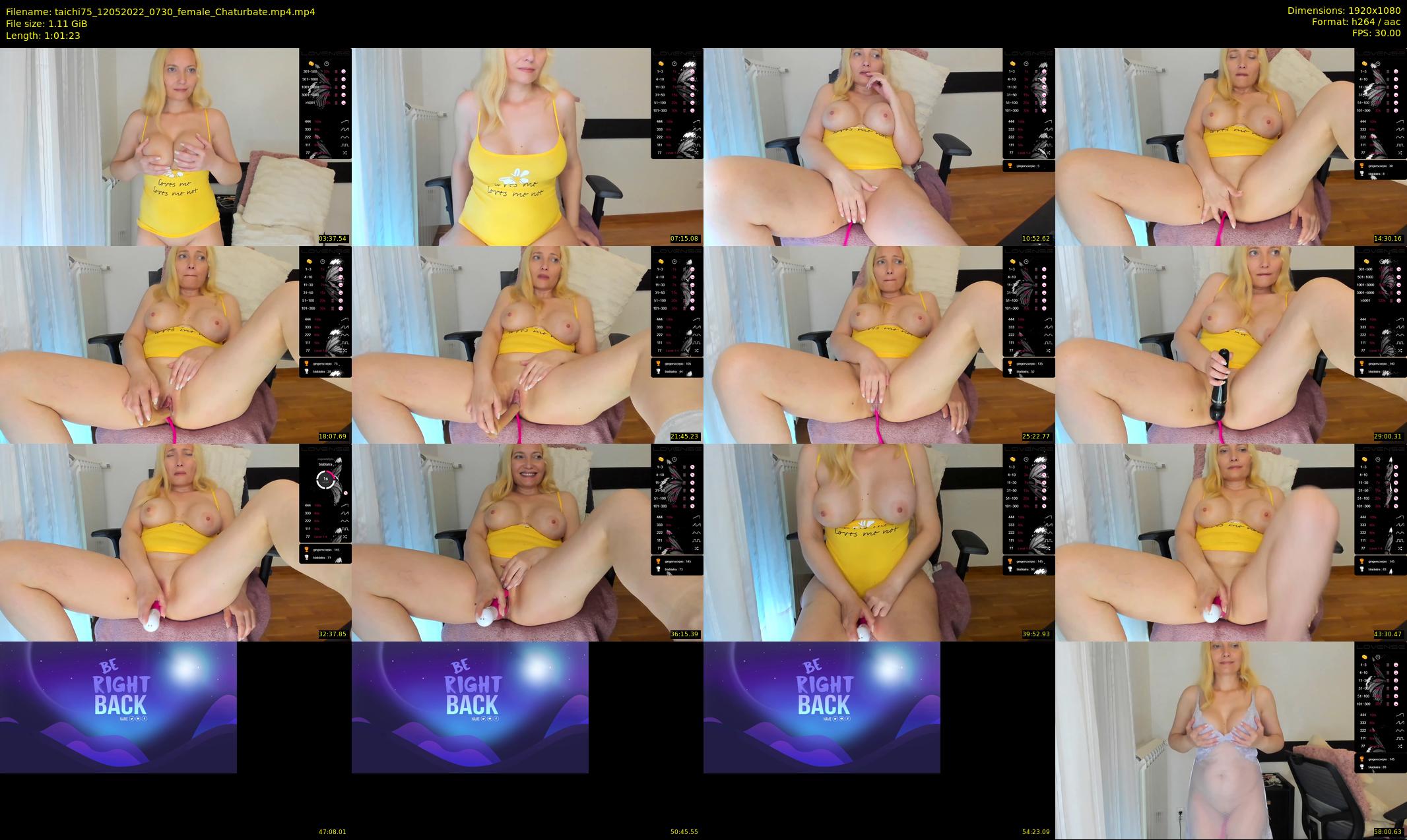 taichi75 — 62 minute Chaturbate female cam show recording, 1080p, May 12, 2022