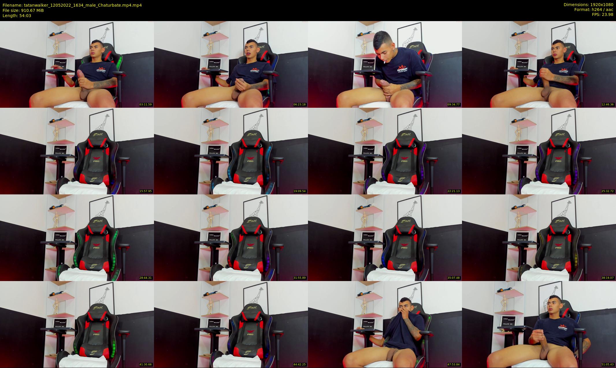 tatanwalker — 55 minute Chaturbate male cam show recording, 1080p, May 12, 2022