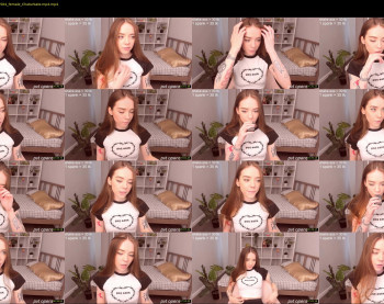 thisisamelia — 9 minute Chaturbate female cam show recording, 1080p, May 12, 2022