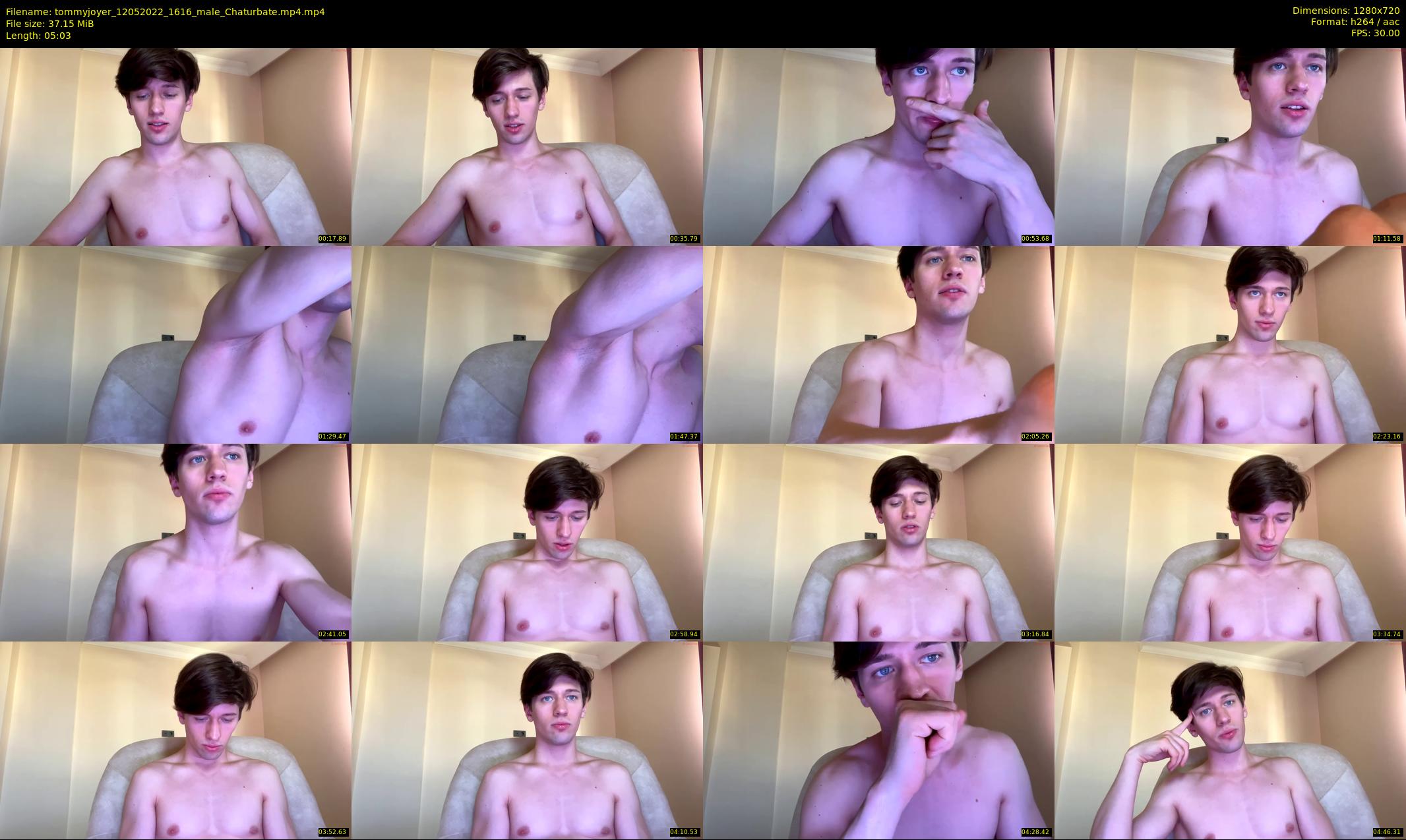 tommyjoyer — 6 minute Chaturbate male cam show recording, 720p, May 12, 2022