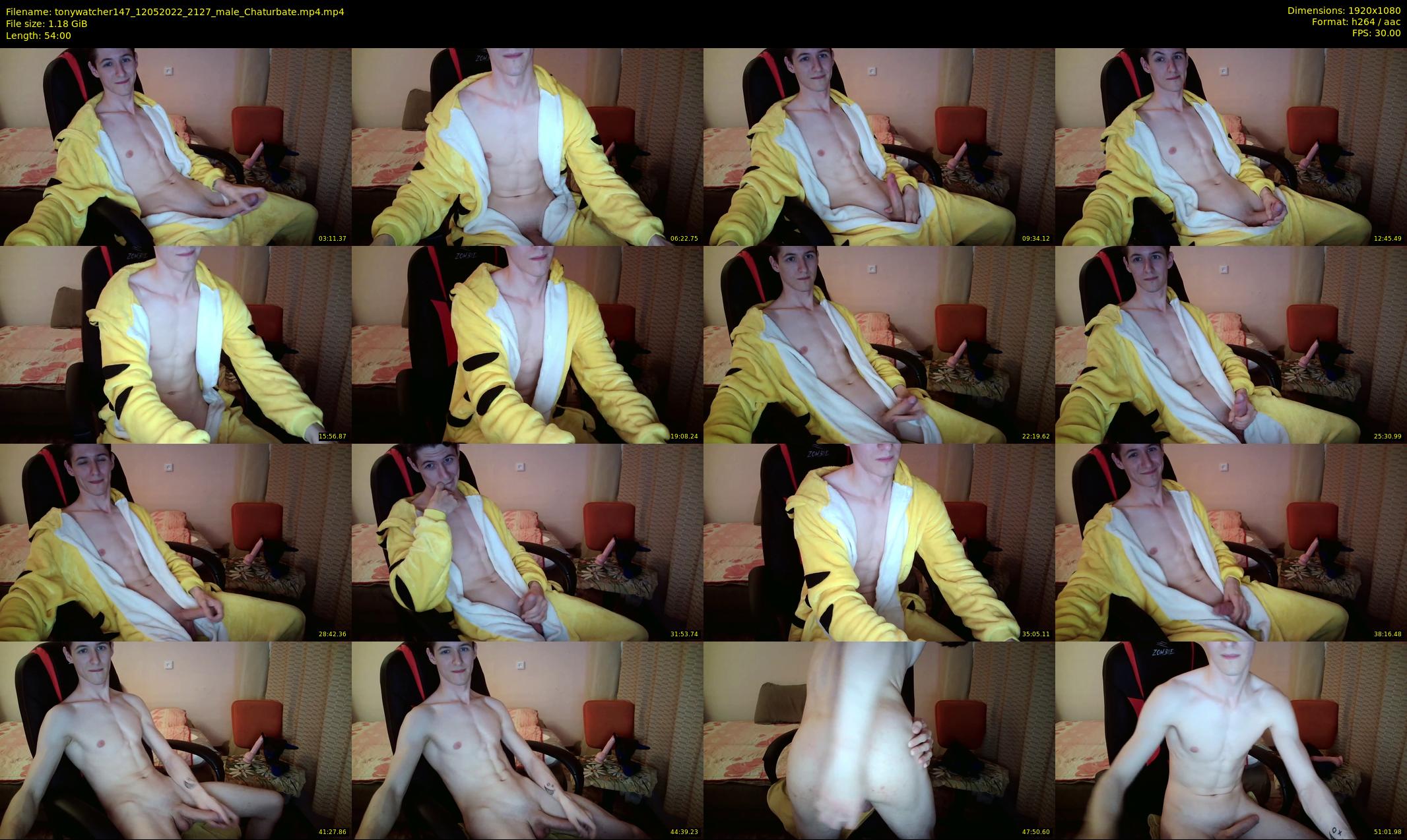 tonywatcher147 — 54 minute Chaturbate male cam show recording, 1080p, May 12, 2022