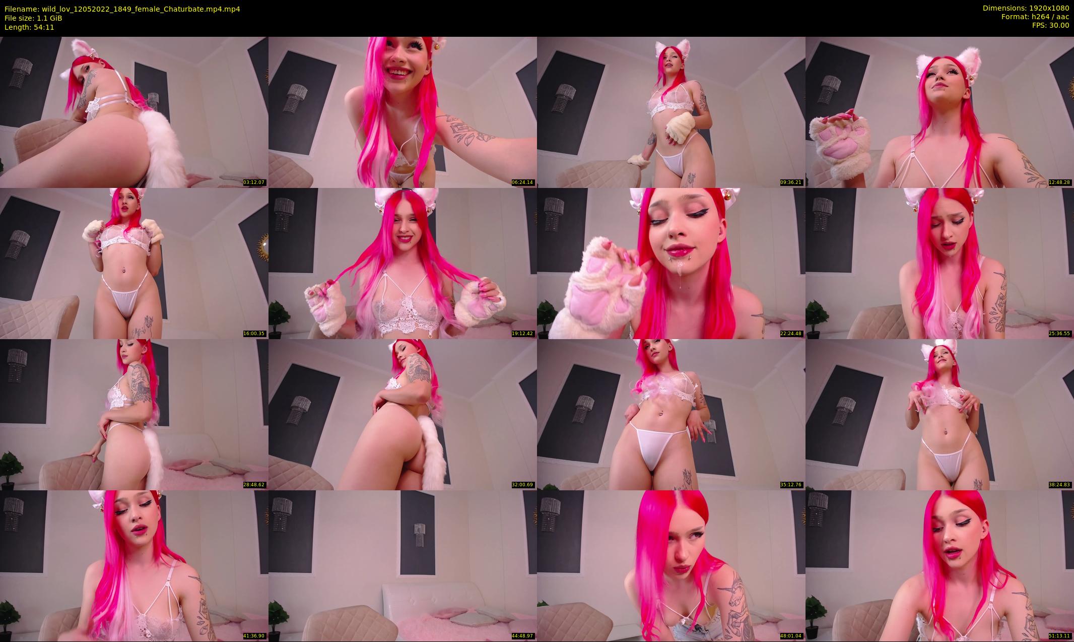 wild_lov — 55 minute Chaturbate female cam show recording, 1080p, May 12, 2022