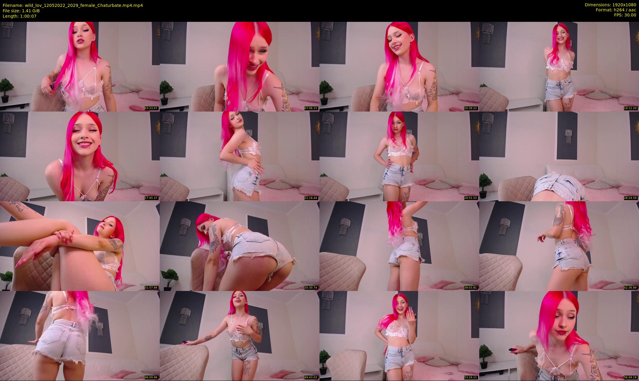wild_lov — 61 minute Chaturbate female cam show recording, 1080p, May 12, 2022