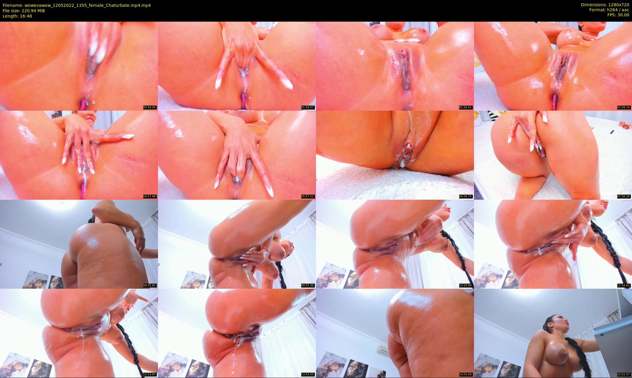 wowevawow — 17 minute Chaturbate female cam show recording, 720p, May 12, 2022