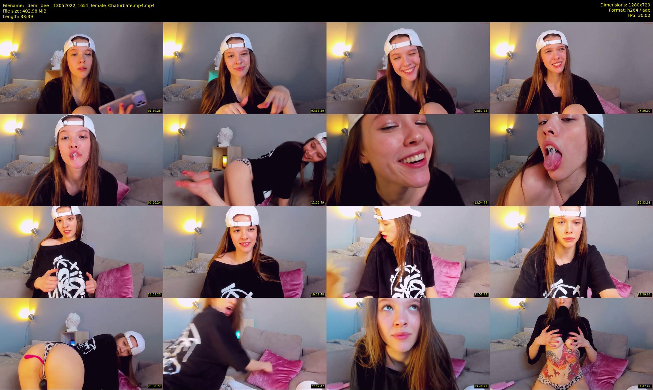 _demi_dee_ — 34 minute Chaturbate female cam show recording, 720p, May 13, 2022