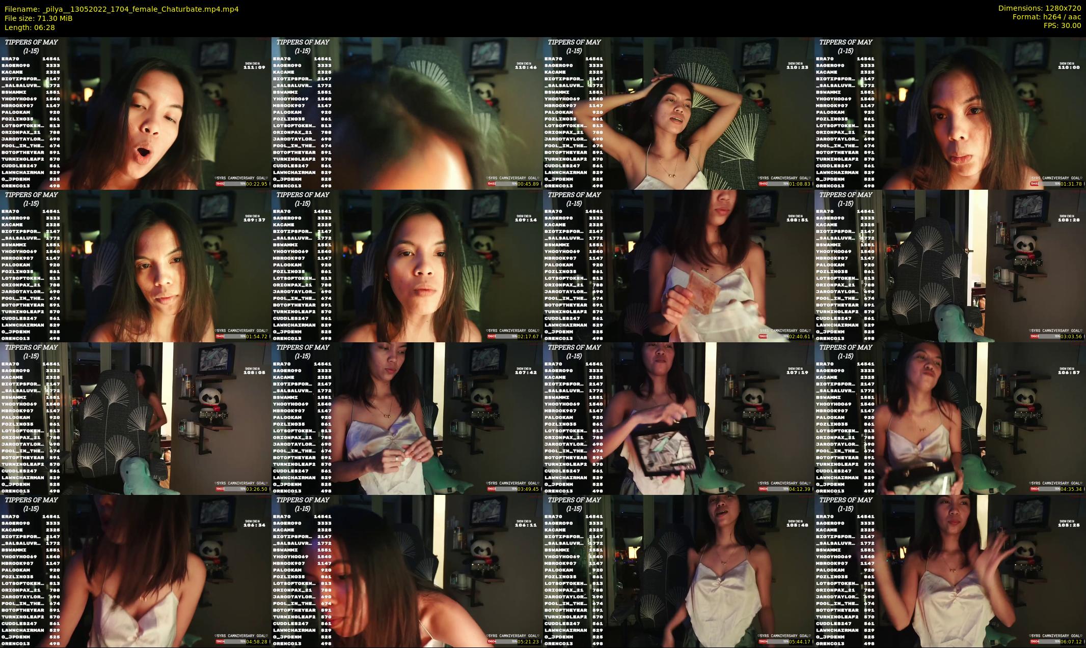 _pilya_ — 7 minute Chaturbate female cam show recording, 720p, May 13, 2022