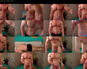 adam_muscle_ — 58 minute Chaturbate male cam show recording, 1080p, May 13, 2022