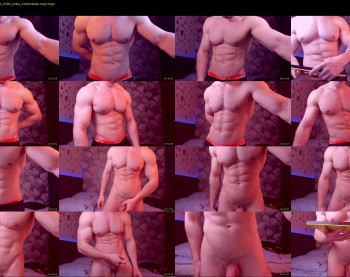 adam_muscle_ — 57 minute Chaturbate male cam show recording, 1080p, May 13, 2022