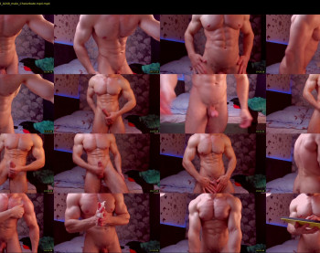 adam_muscle_ — 45 minute Chaturbate male cam show recording, 1080p, May 14, 2022