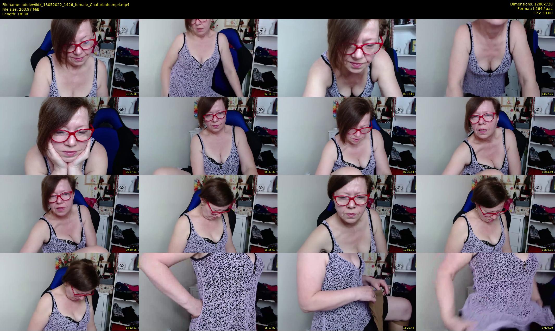 adelewildx — 19 minute Chaturbate female cam show recording, 720p, May 13, 2022