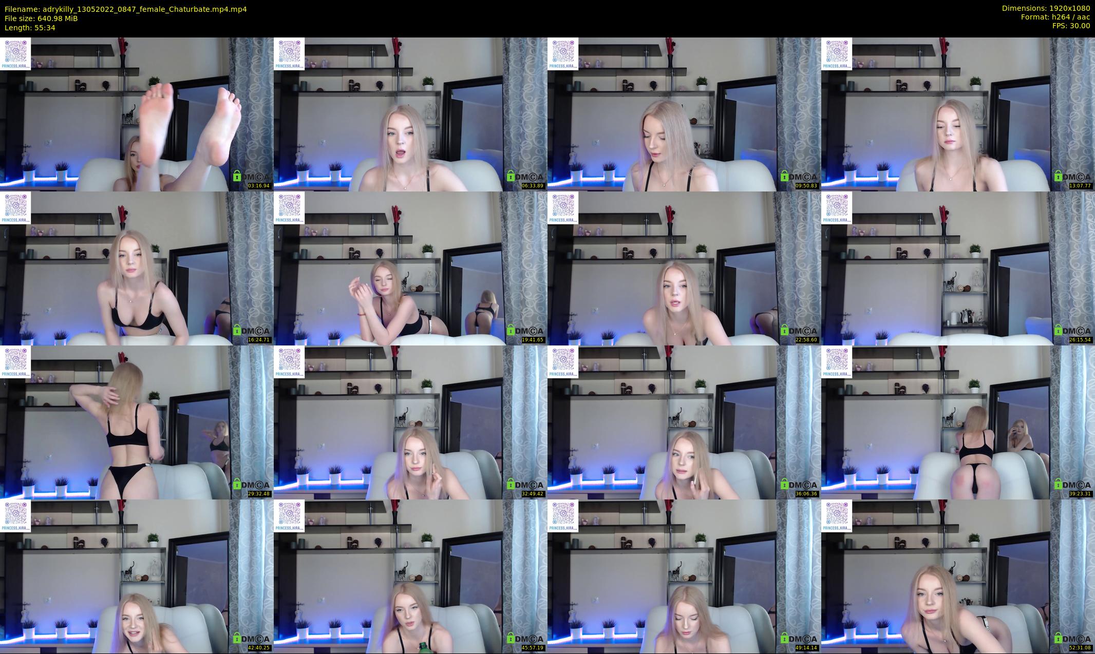 adrykilly — 56 minute Chaturbate female cam show recording, 1080p, May 13, 2022