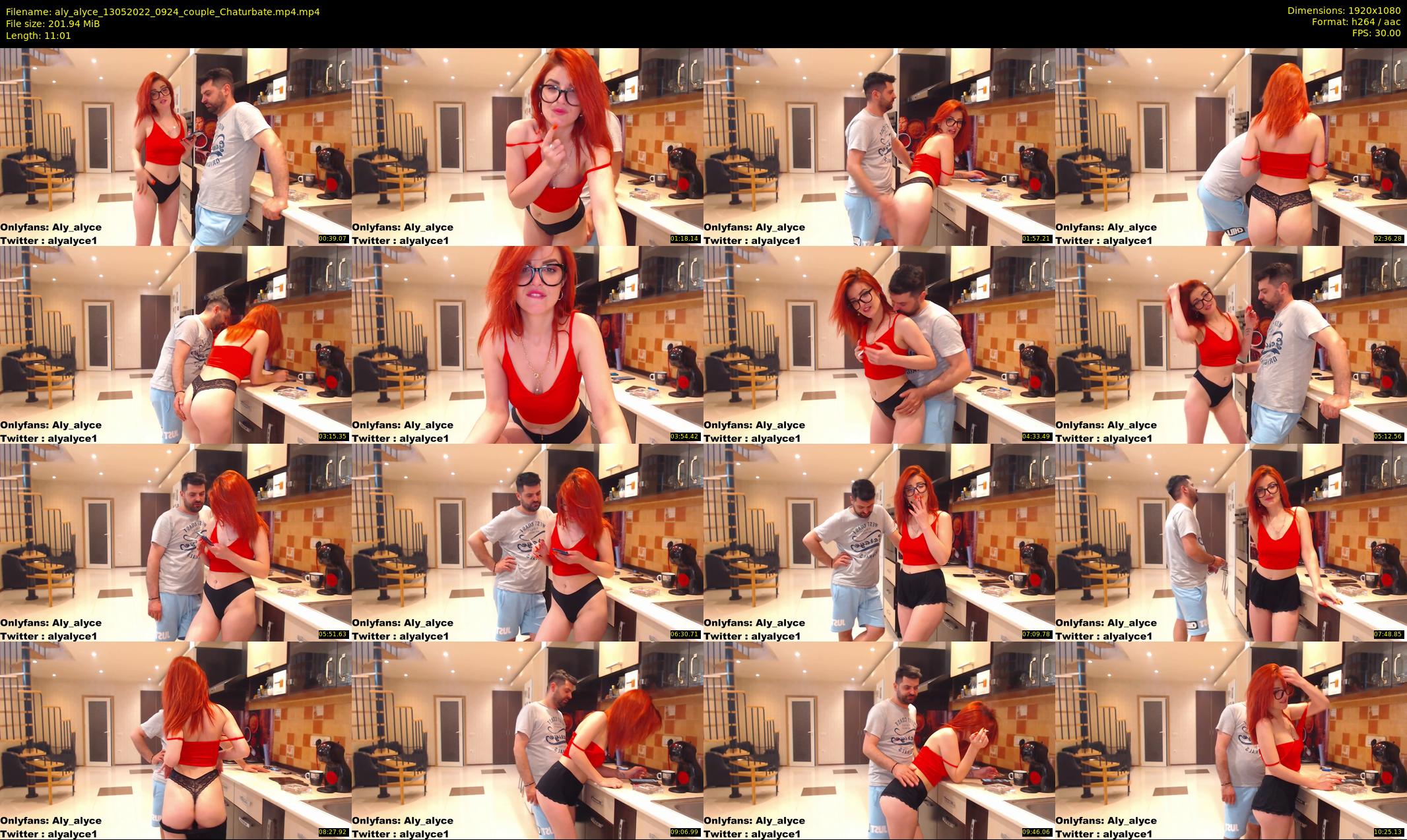 aly_alyce — 12 minute Chaturbate female cam show recording, 1080p, May 13, 2022