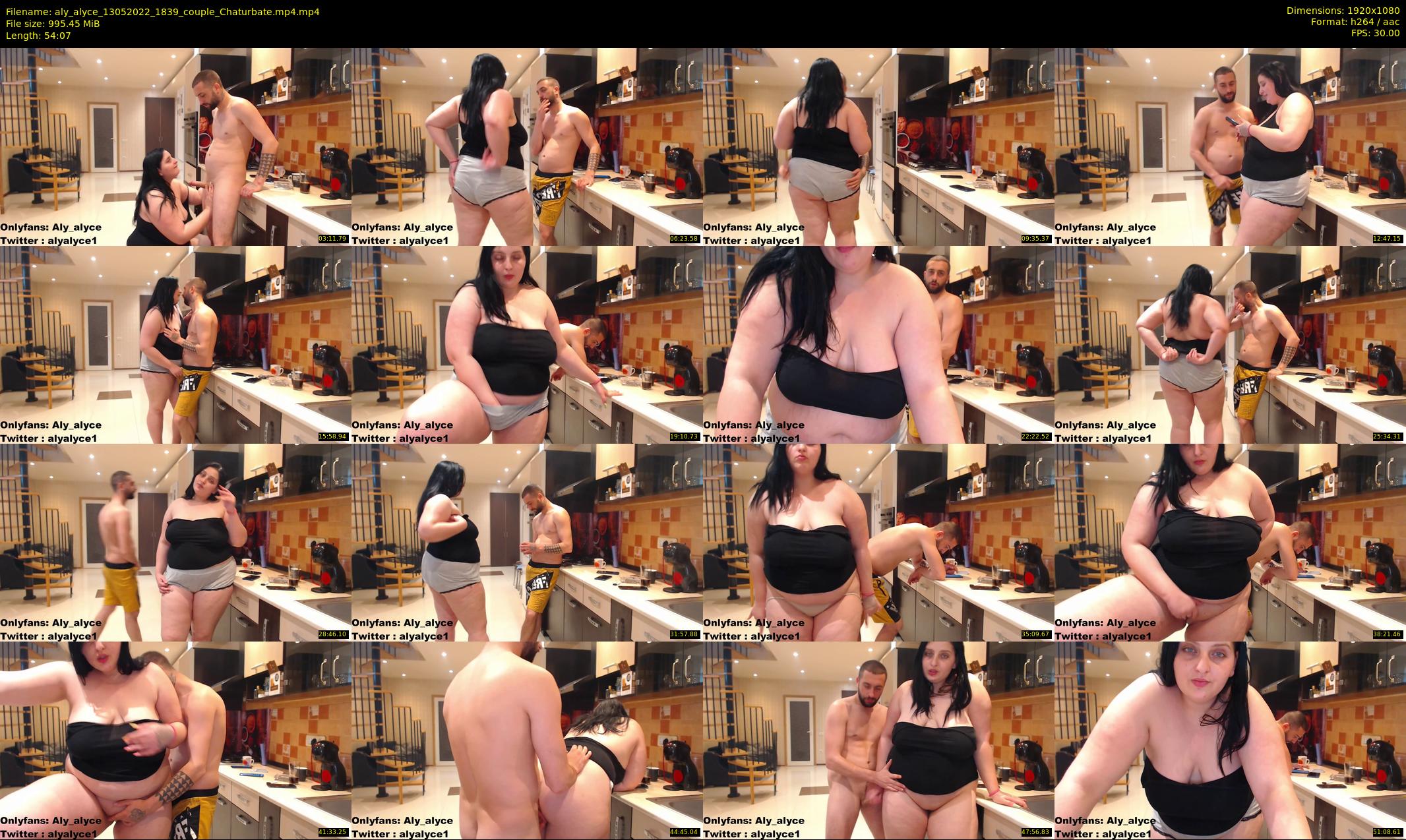 aly_alyce — 55 minute Chaturbate female cam show recording, 1080p, May 13, 2022