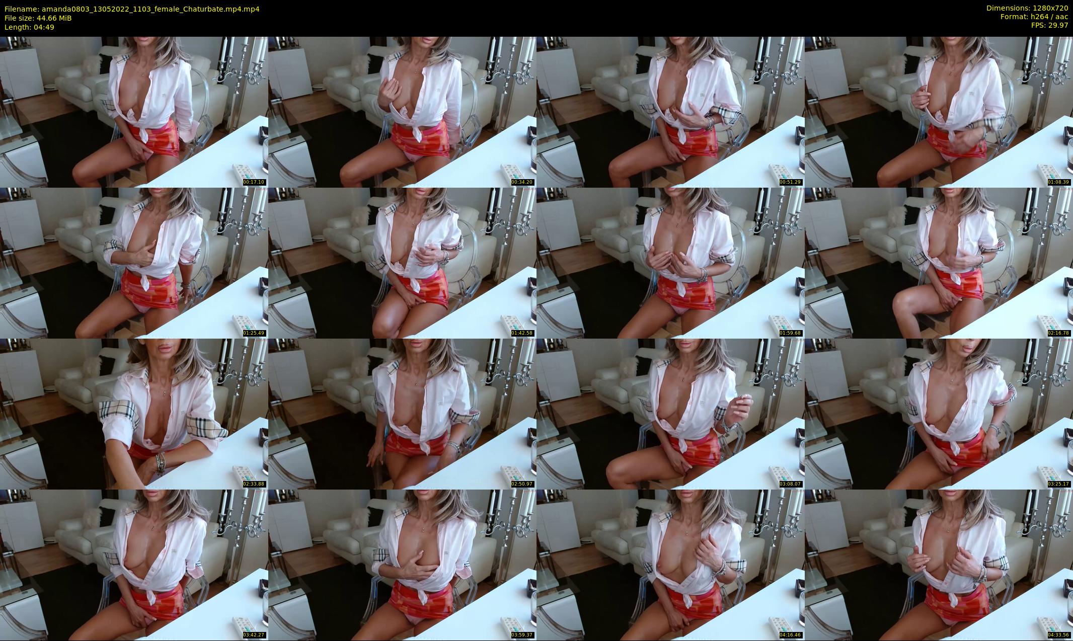 amanda0803 — 5 minute Chaturbate female cam show recording, 720p, May 13, 2022