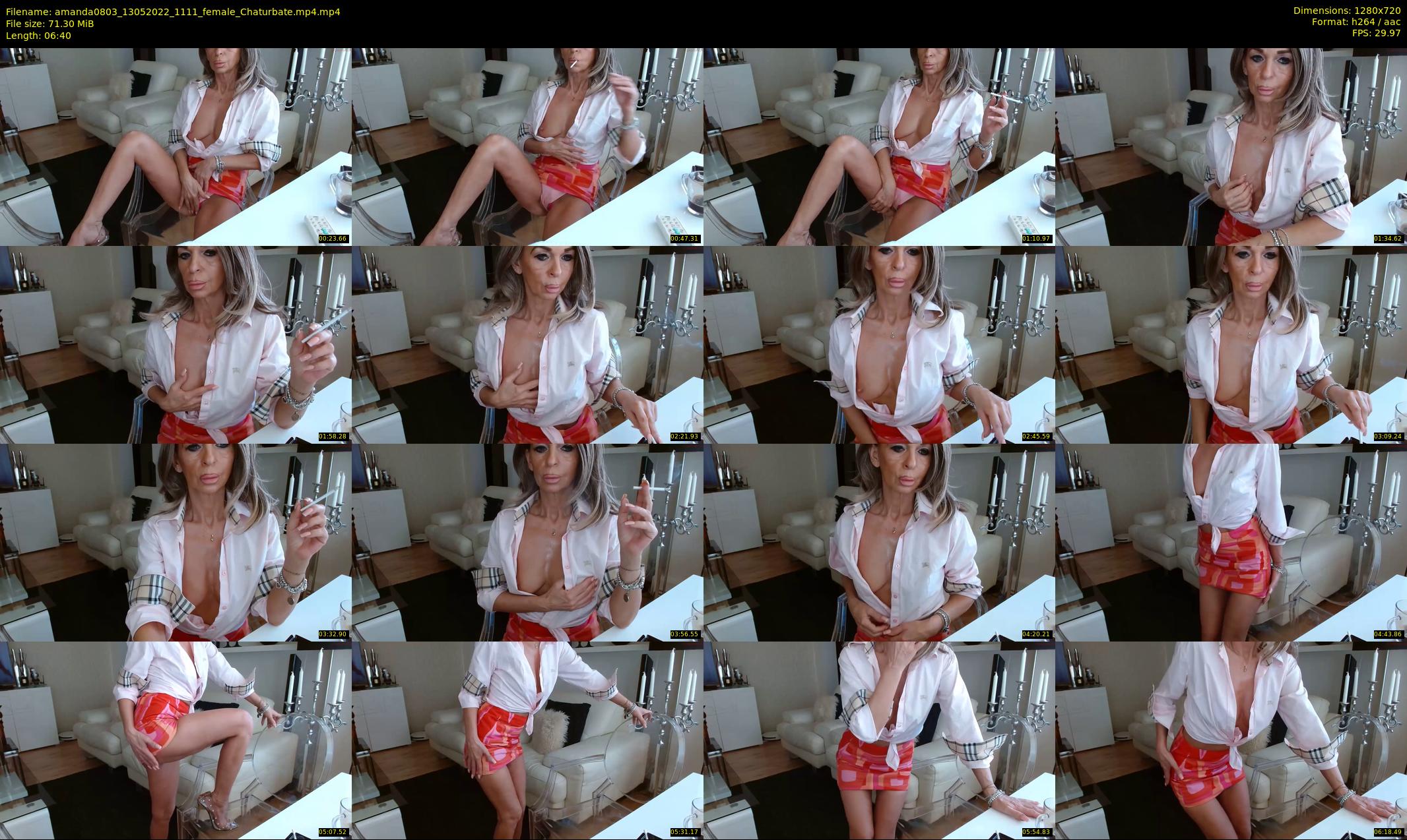 amanda0803 — 7 minute Chaturbate female cam show recording, 720p, May 13, 2022