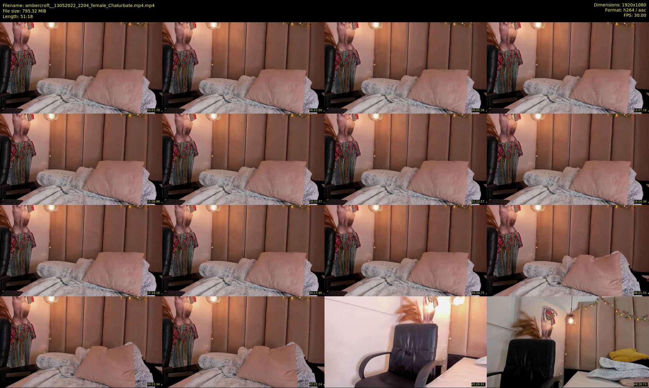ambercroft_ — 52 minute Chaturbate female cam show recording, 1080p, May 13, 2022
