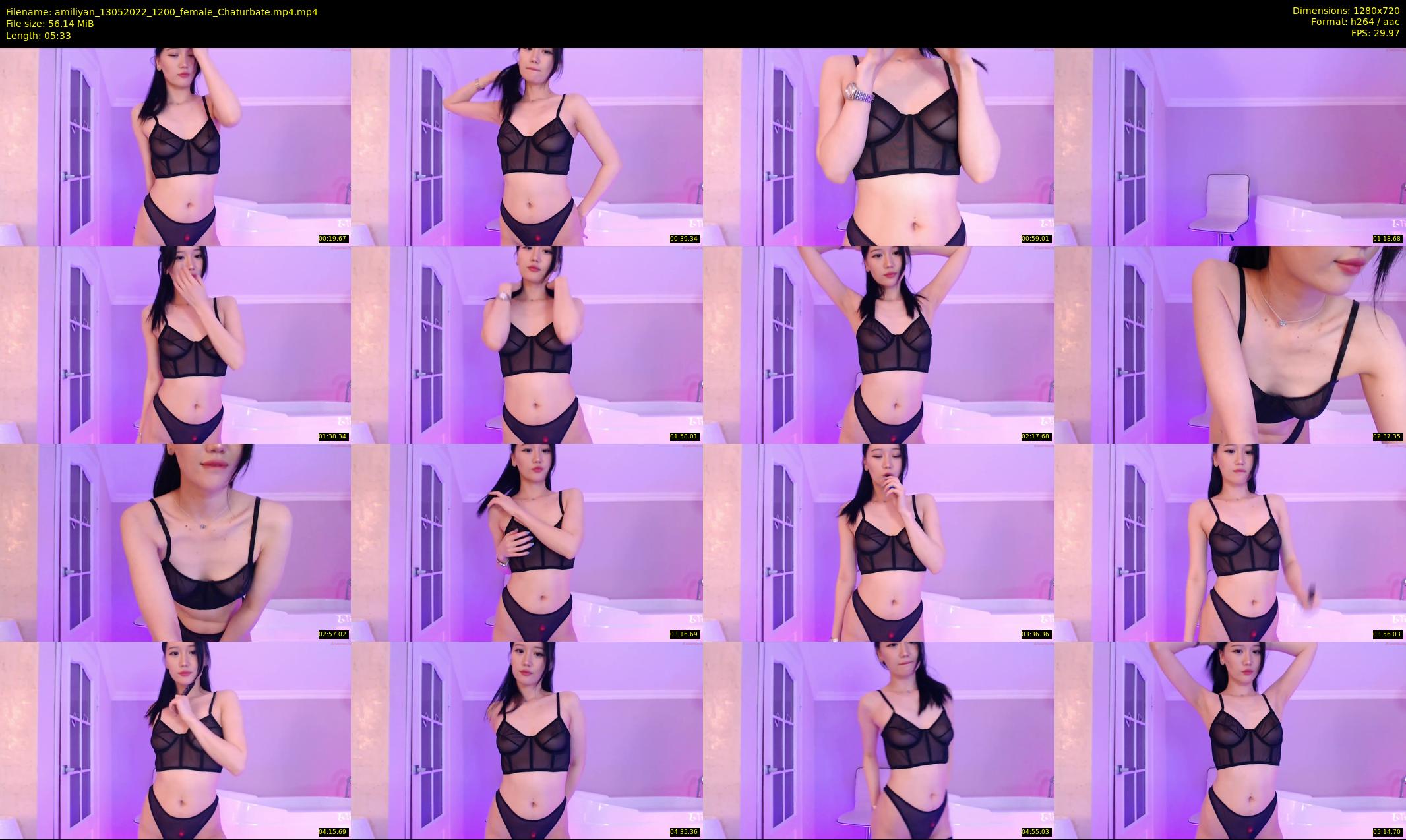 amiliyan — 6 minute Chaturbate female cam show recording, 720p, May 13, 2022