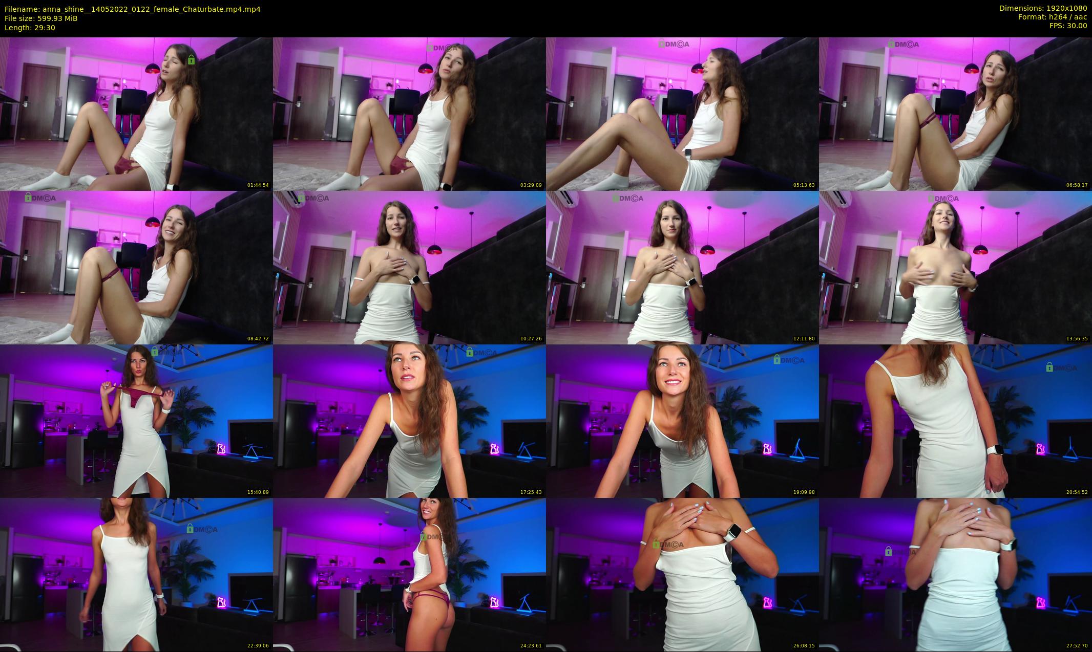 anna_shine_ — 30 minute Chaturbate female cam show recording, 1080p, May 14, 2022