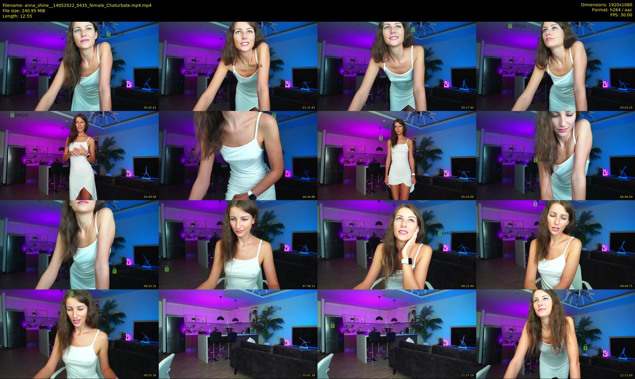 anna_shine_ — 13 minute Chaturbate female cam show recording, 1080p, May 14, 2022
