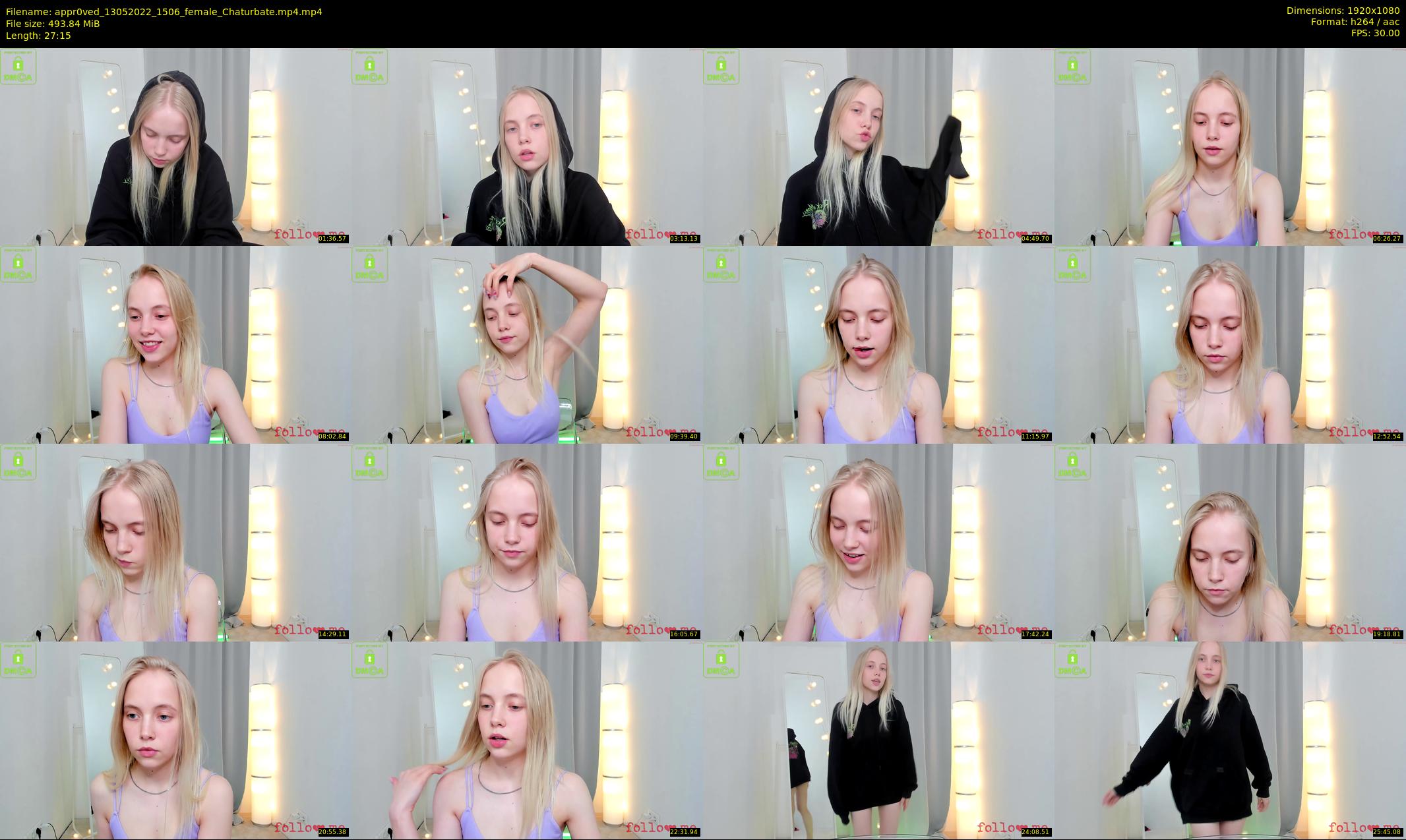 appr0ved — 28 minute Chaturbate female cam show recording, 1080p, May 13, 2022