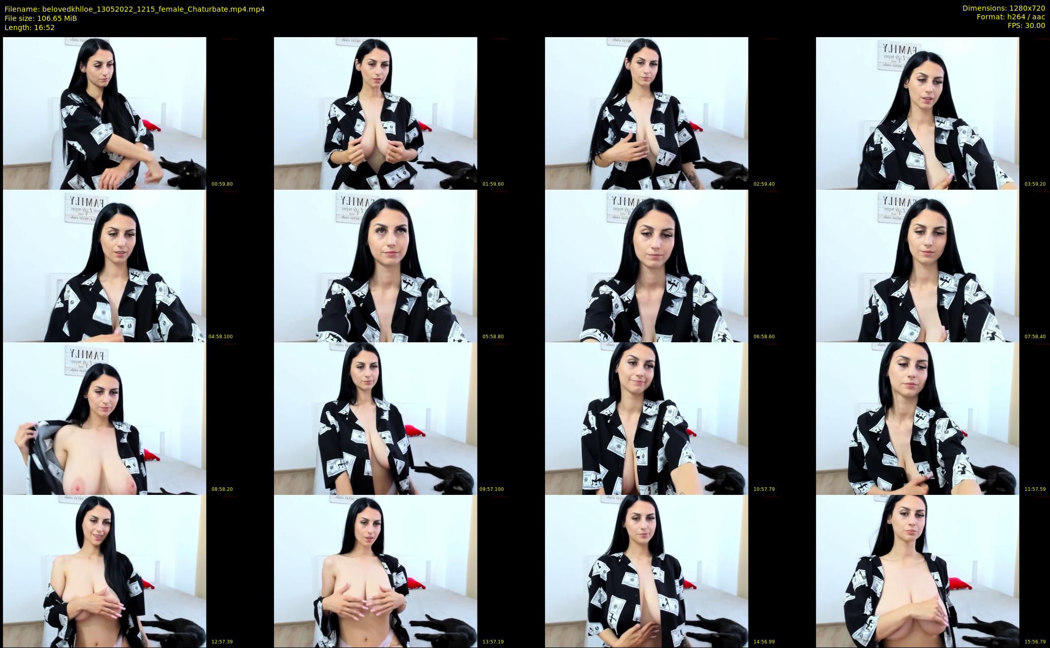 belovedkhlloe — 17 minute Chaturbate female cam show recording, 720p, May 13, 2022