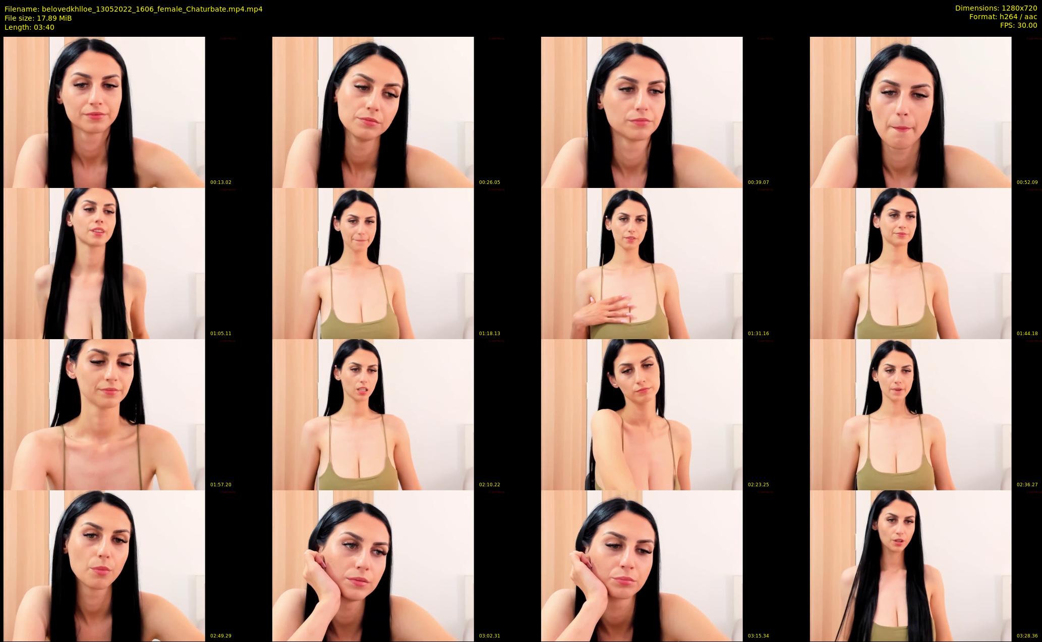 belovedkhlloe — 4 minute Chaturbate female cam show recording, 720p, May 13, 2022