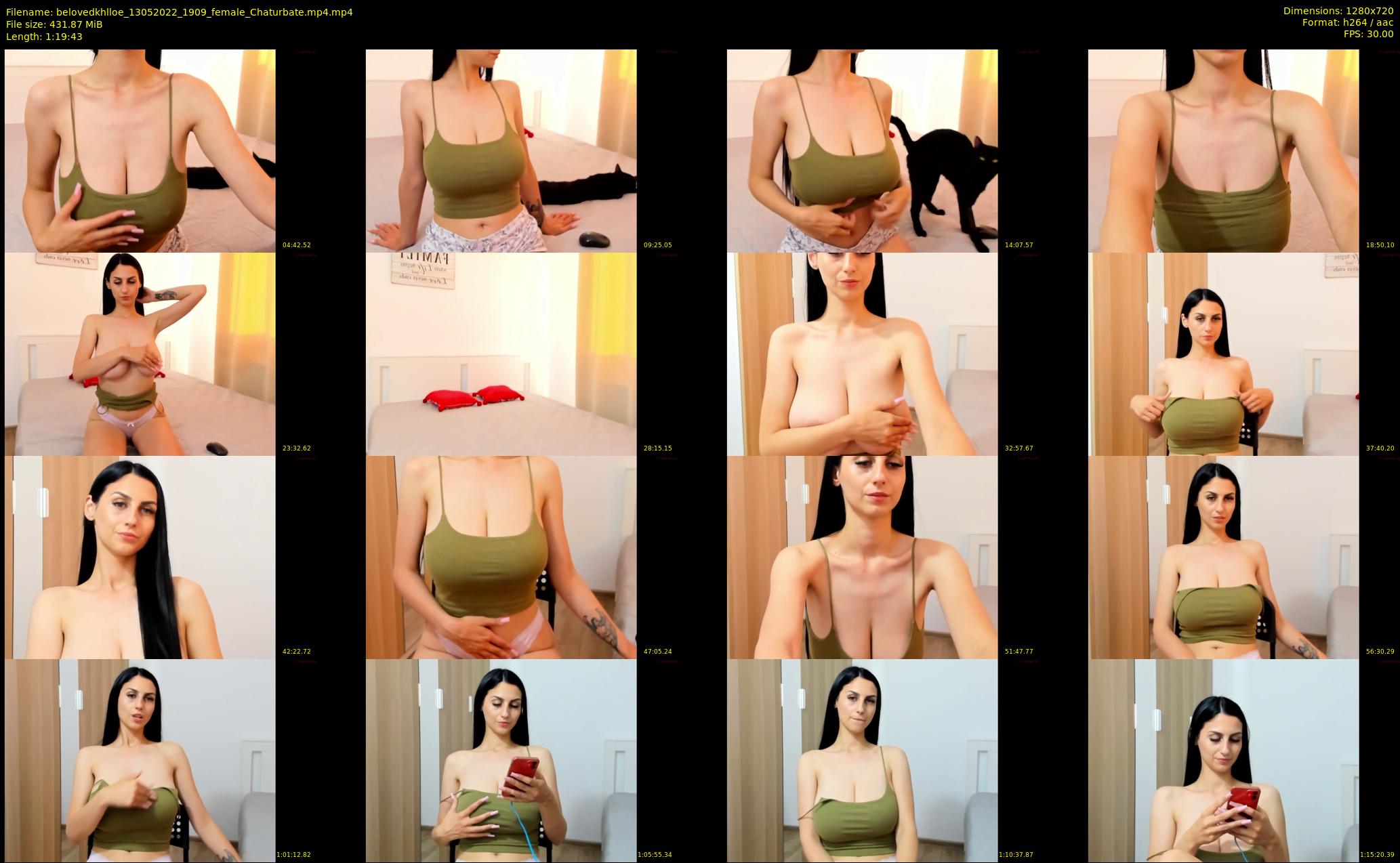 belovedkhlloe — 80 minute Chaturbate female cam show recording, 720p, May 13, 2022