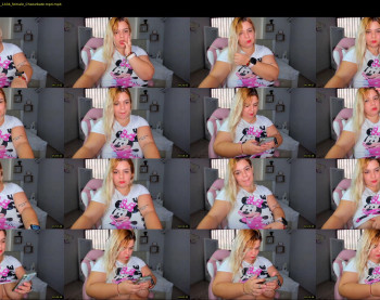 blondyliciousx — 4 minute Chaturbate female cam show recording, 720p, May 13, 2022