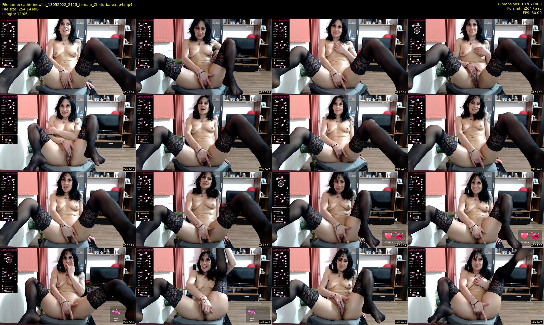 catherinewills — 13 minute Chaturbate female cam show recording, 1080p, May 13, 2022