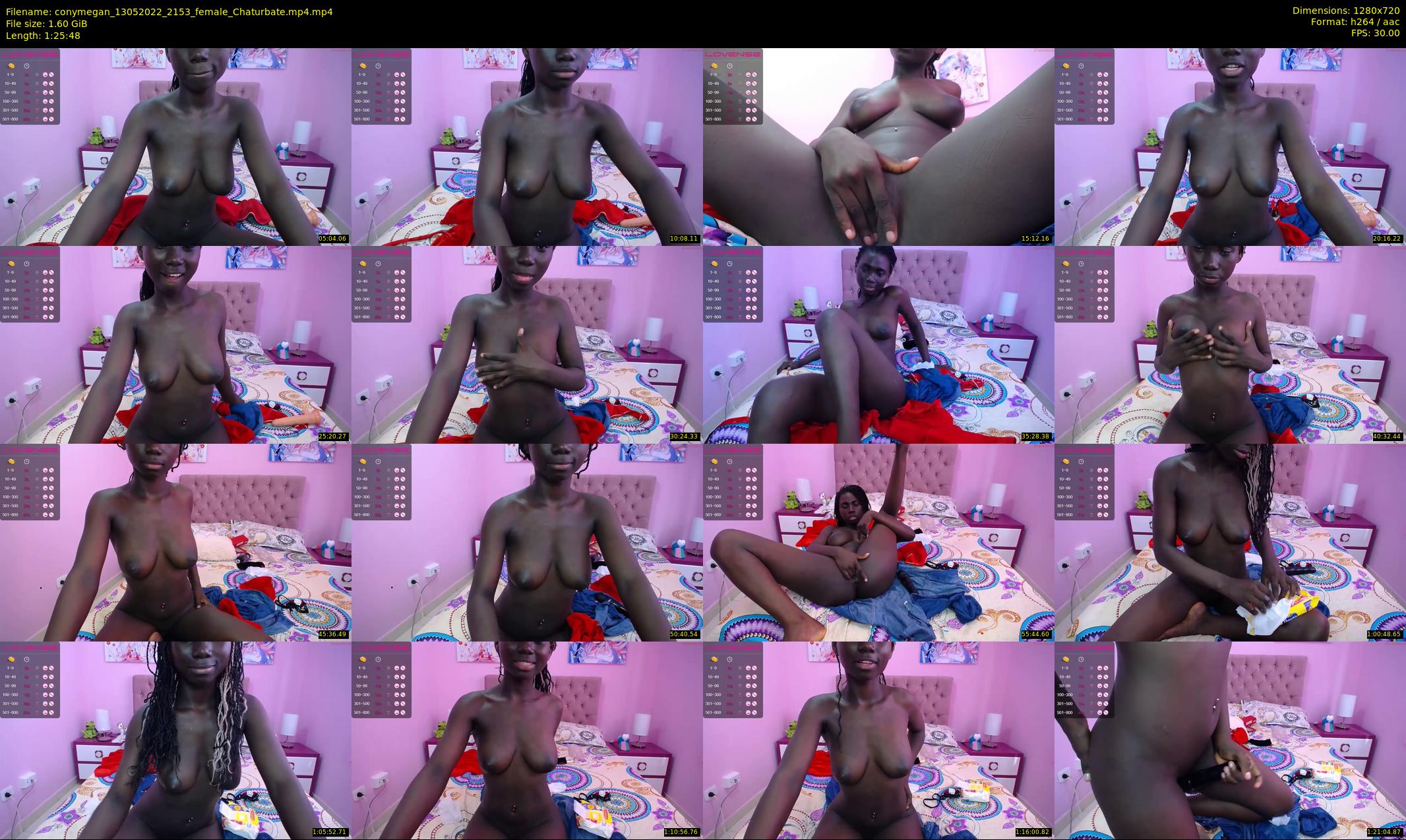 conymegan — 86 minute Chaturbate female cam show recording, 720p, May 13, 2022