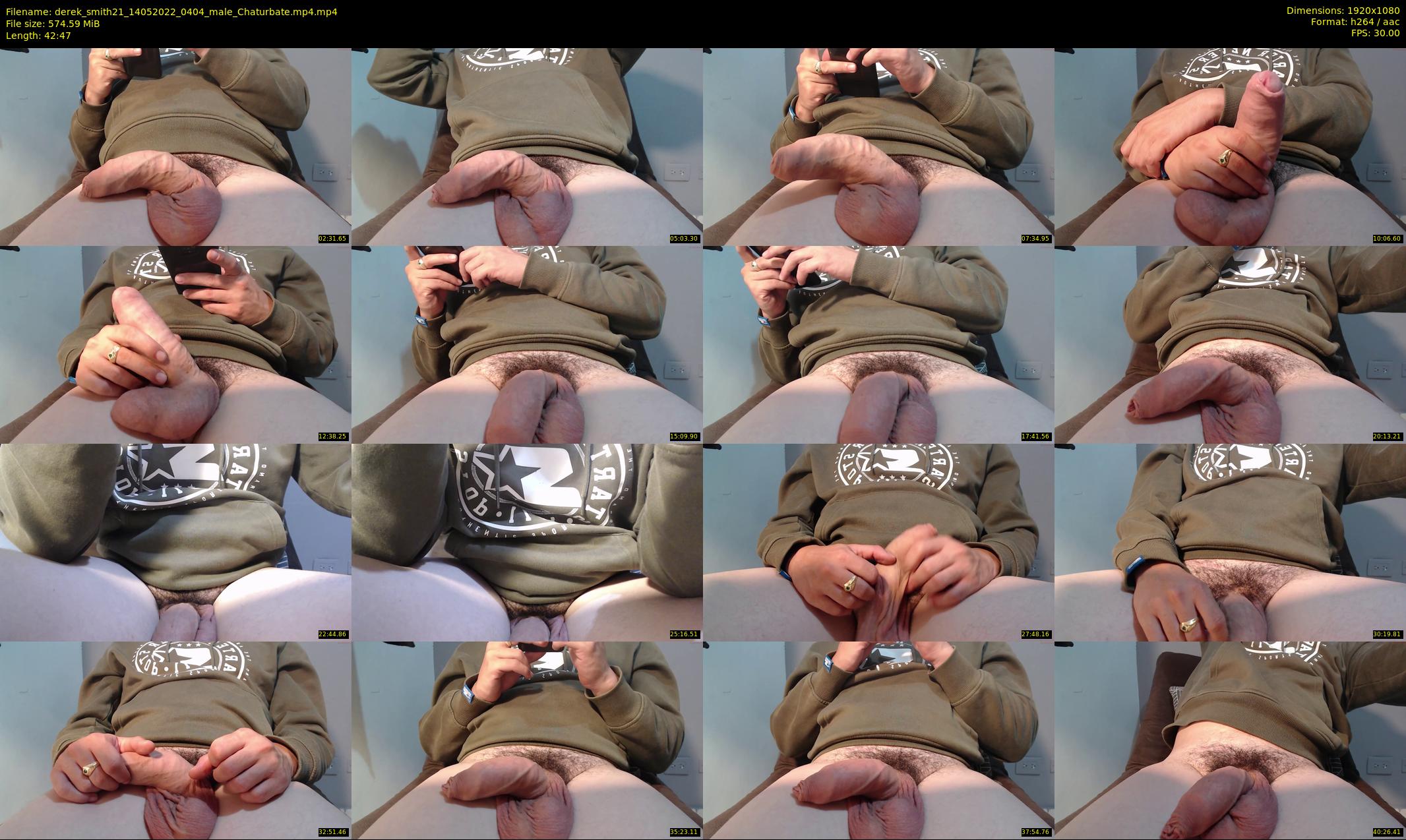 derek_smith21 — 43 minute Chaturbate male cam show recording, 1080p, May 14, 2022