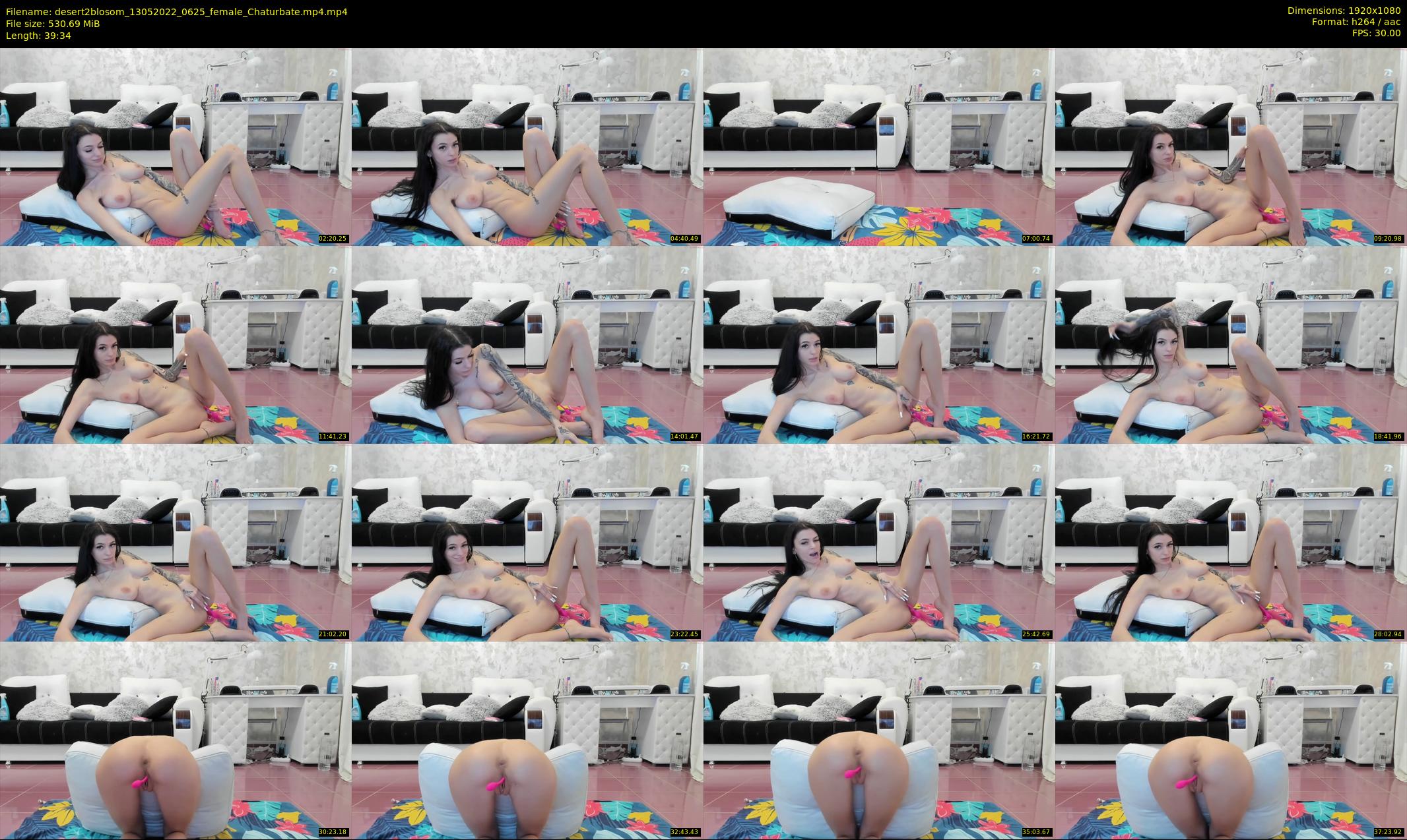 desert2blosom — 40 minute Chaturbate female cam show recording, 1080p, May 13, 2022