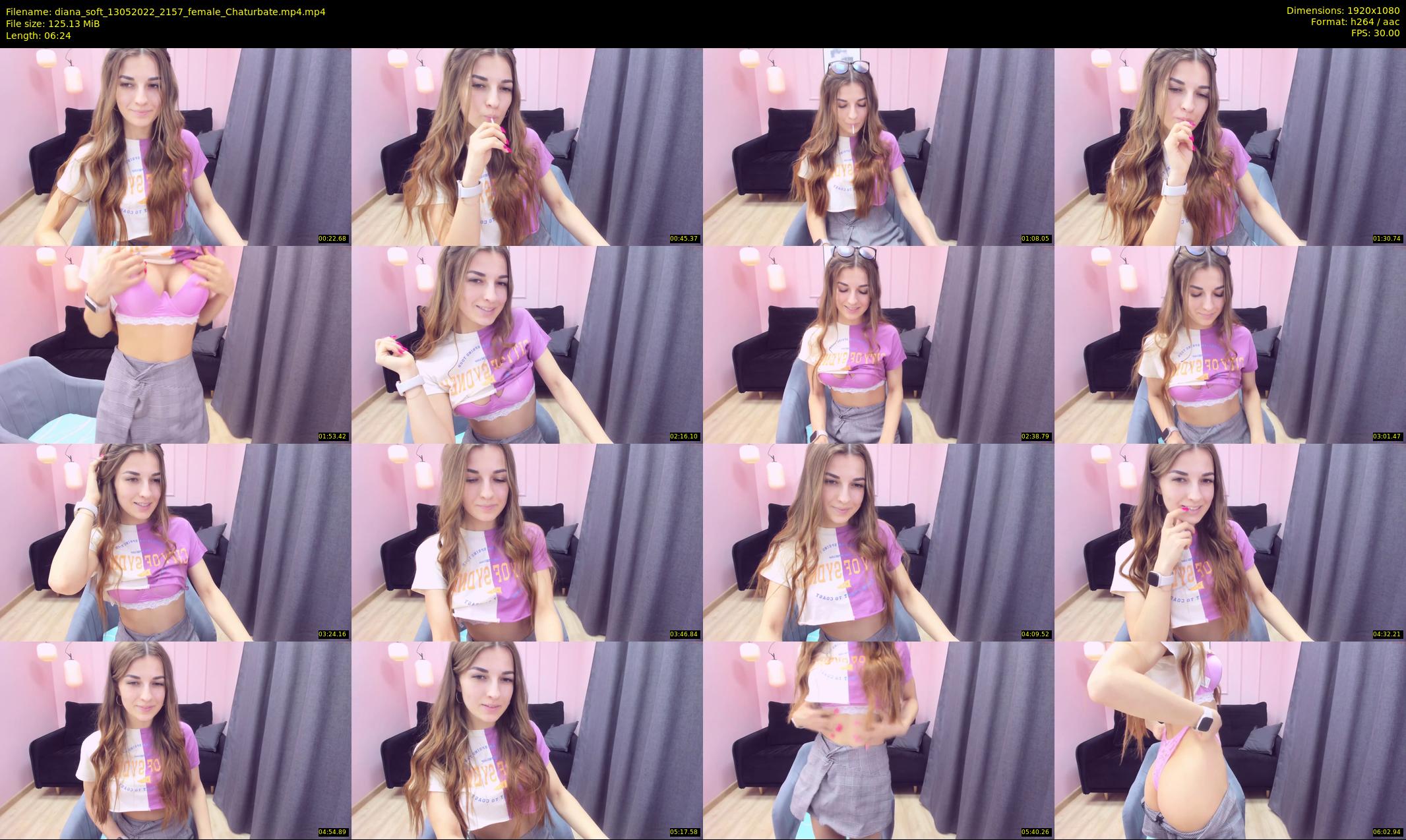 diana_soft — 7 minute Chaturbate female cam show recording, 1080p, May 13, 2022