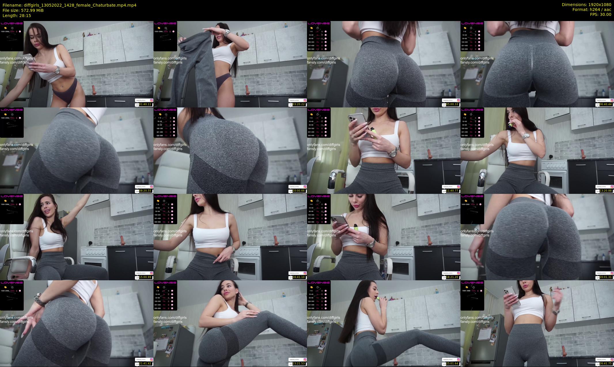 diffgirls — 29 minute Chaturbate female cam show recording, 1080p, May 13, 2022