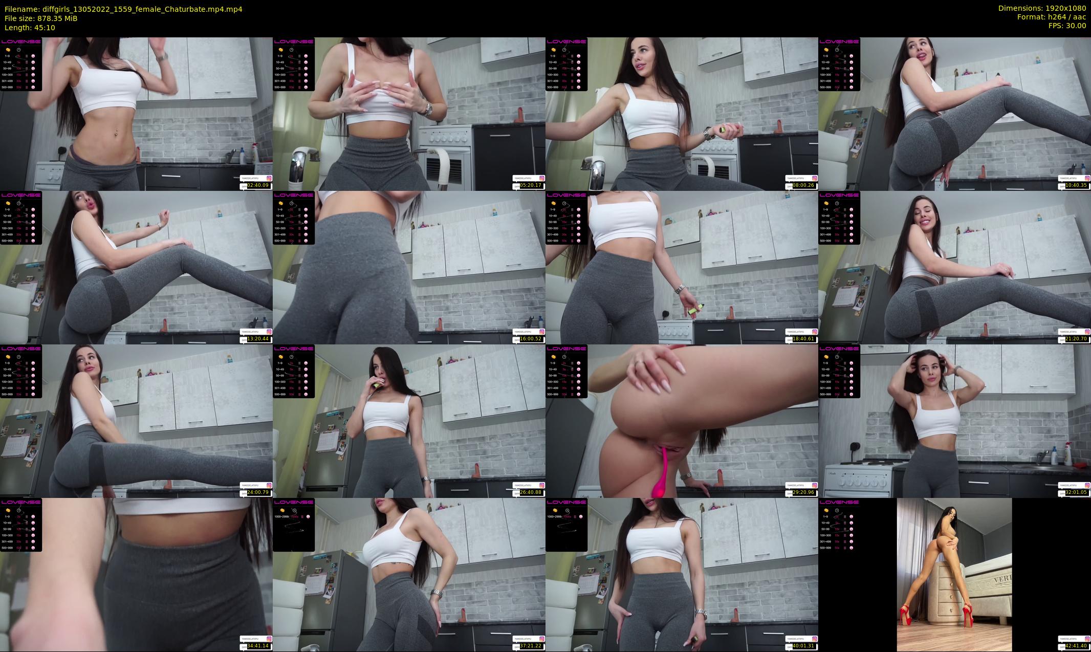 diffgirls — 46 minute Chaturbate female cam show recording, 1080p, May 13, 2022