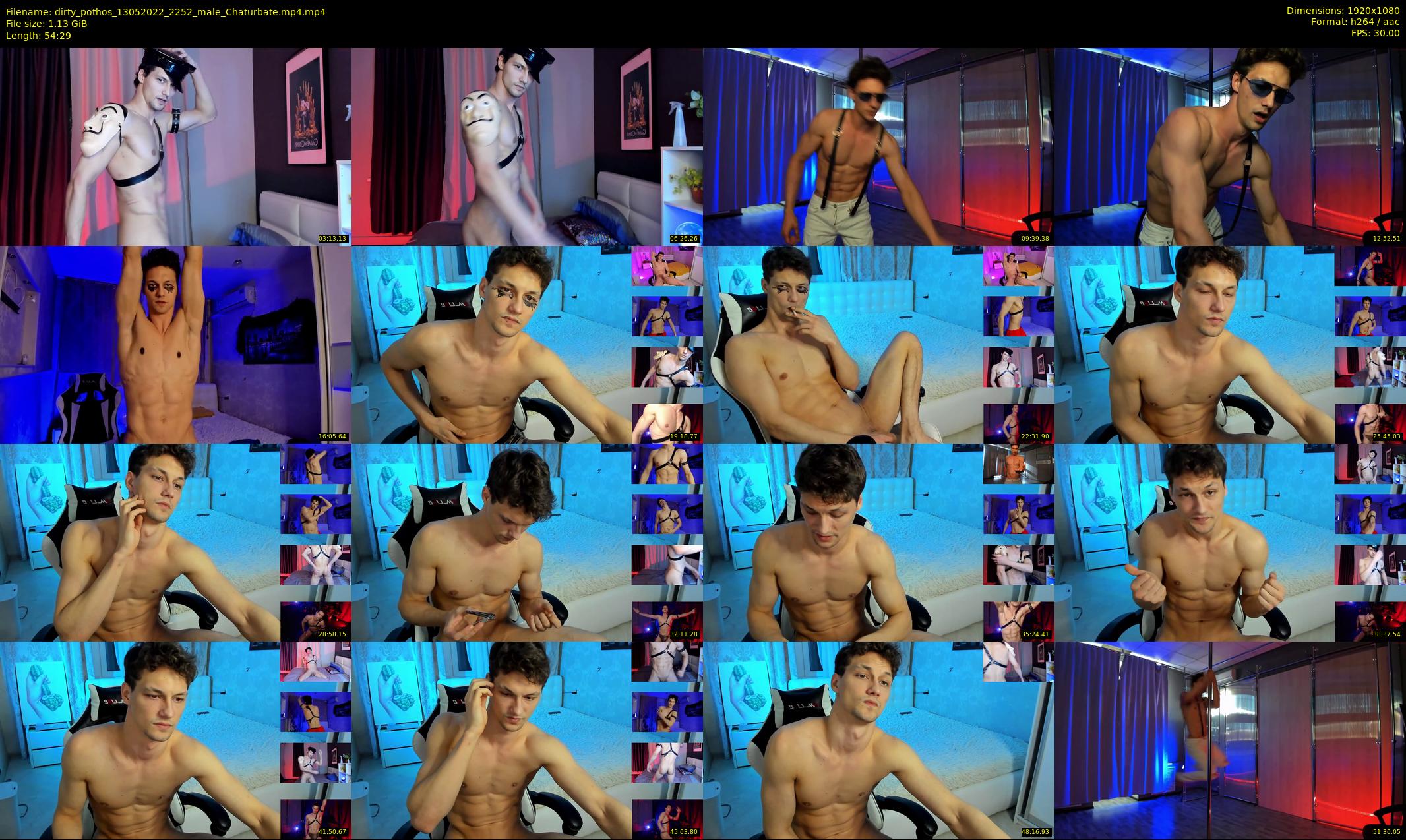 dirty_pothos — 55 minute Chaturbate male cam show recording, 1080p, May 13, 2022