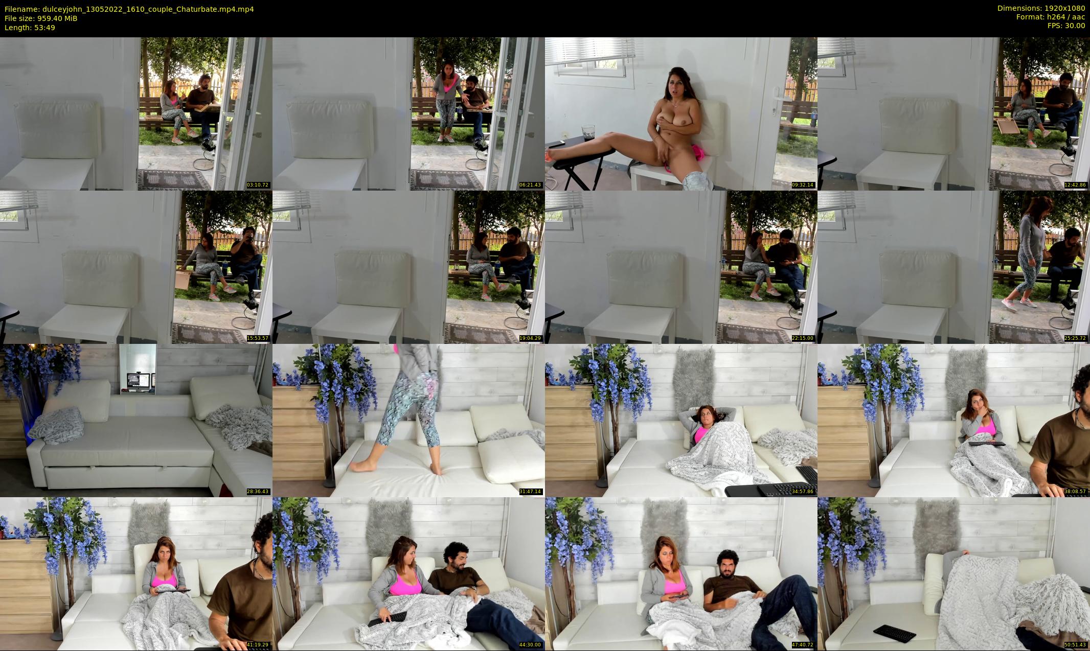 dulceyjohn — 54 minute Chaturbate female cam show recording, 1080p, May 13, 2022