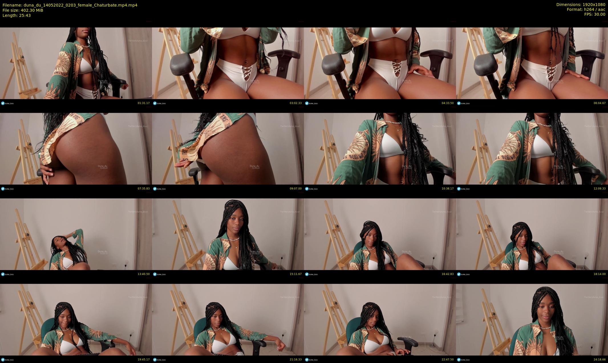 duna_du — 26 minute Chaturbate female cam show recording, 1080p, May 14, 2022