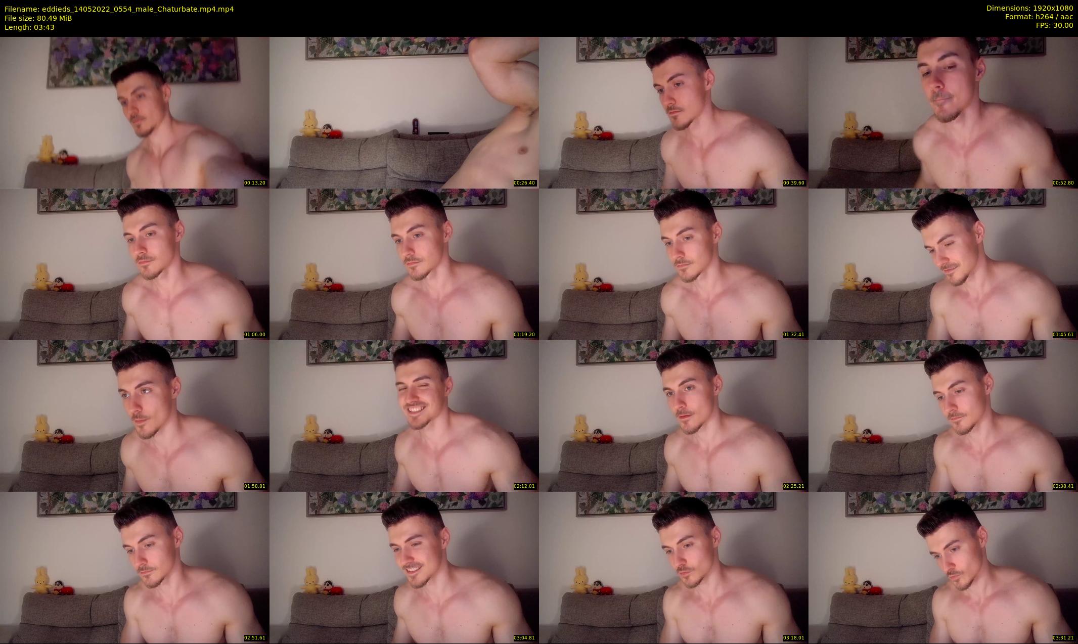 eddieds — 4 minute Chaturbate male cam show recording, 1080p, May 14, 2022