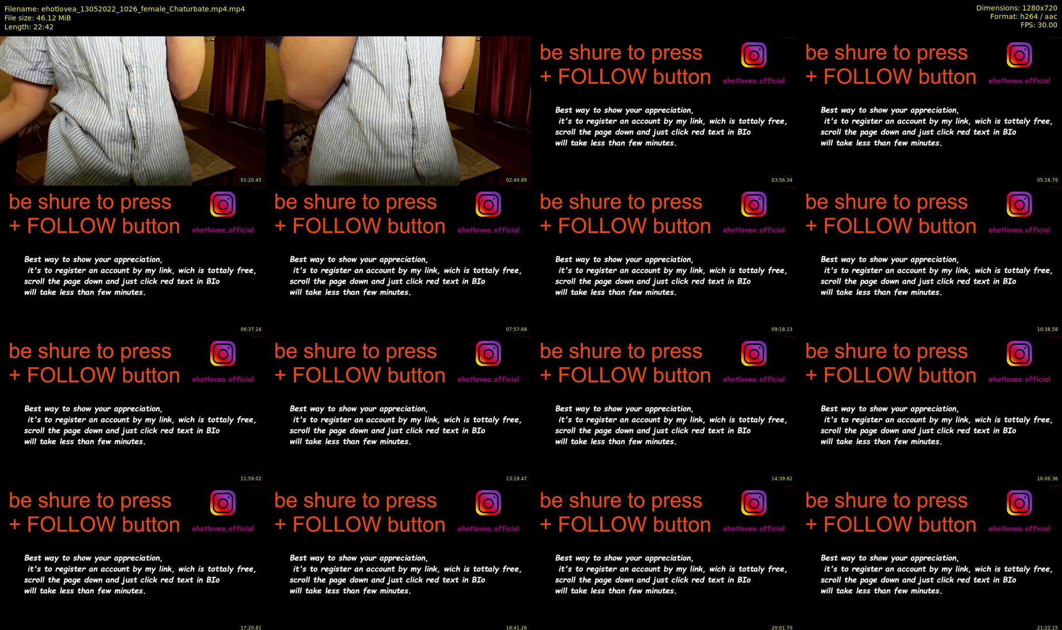 ehotlovea — 23 minute Chaturbate female cam show recording, 720p, May 13, 2022