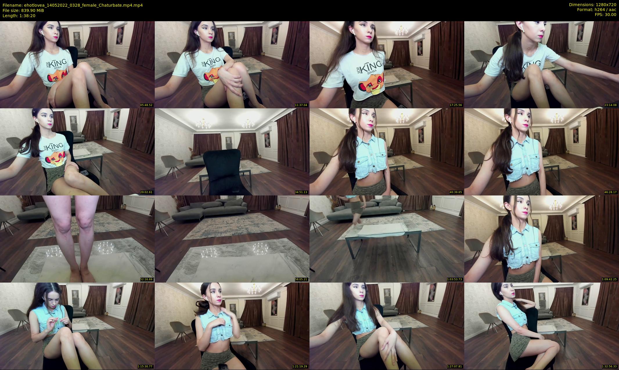 ehotlovea — 99 minute Chaturbate female cam show recording, 720p, May 14, 2022