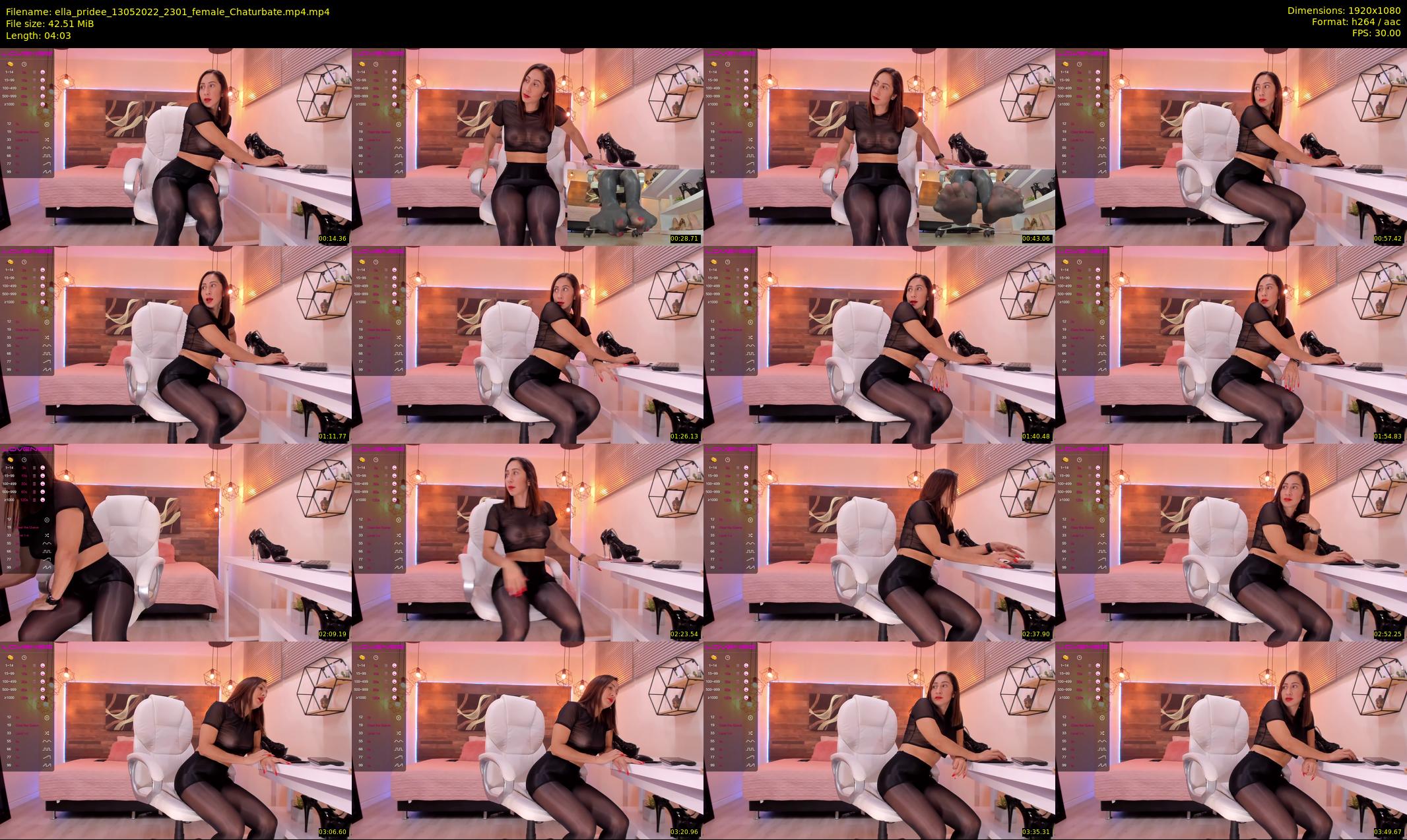 ella_pridee — 5 minute Chaturbate female cam show recording, 1080p, May 13, 2022