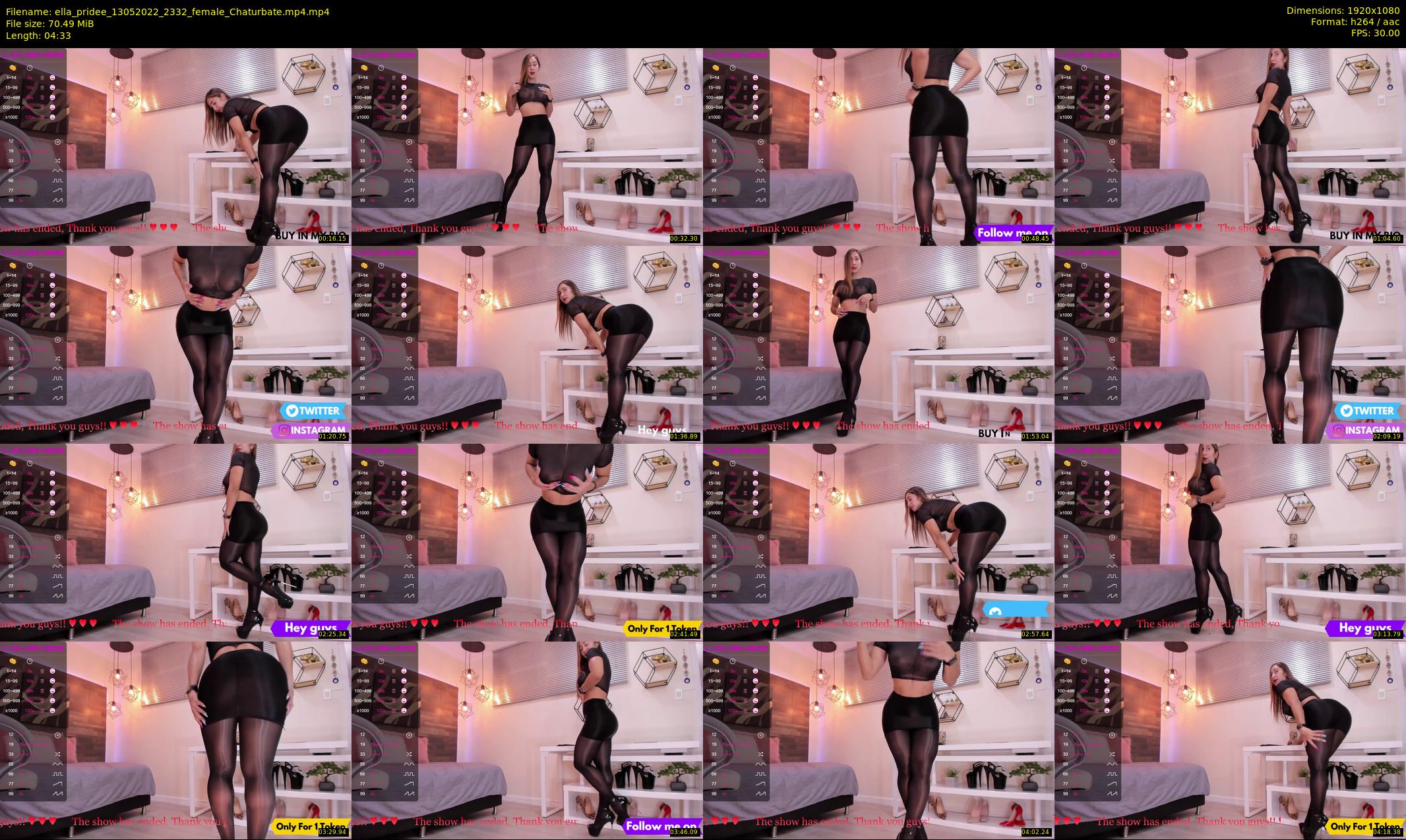 ella_pridee — 5 minute Chaturbate female cam show recording, 1080p, May 13, 2022